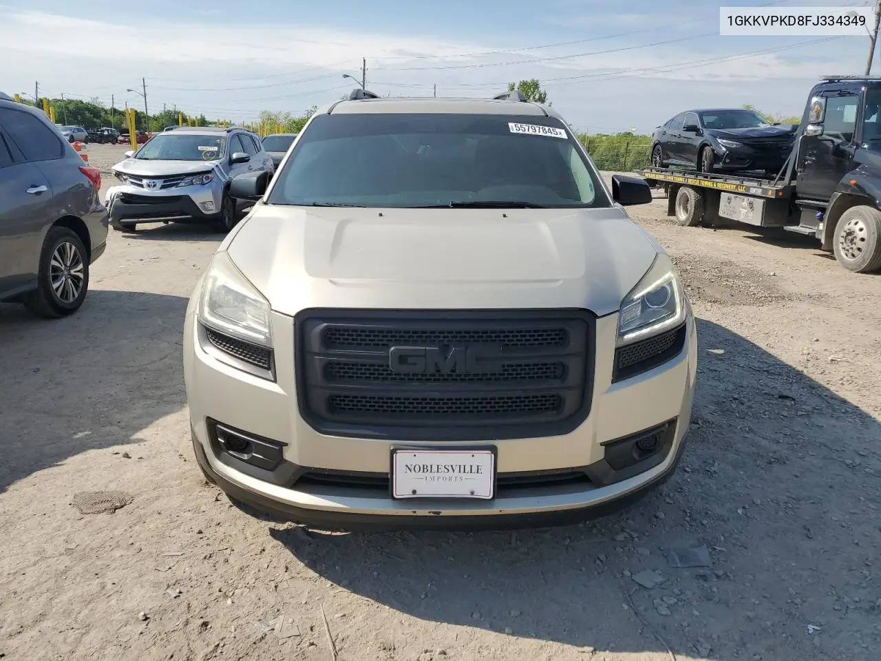2015 GMC Acadia Sle VIN: 1GKKVPKD8FJ334349 Lot: 55797845