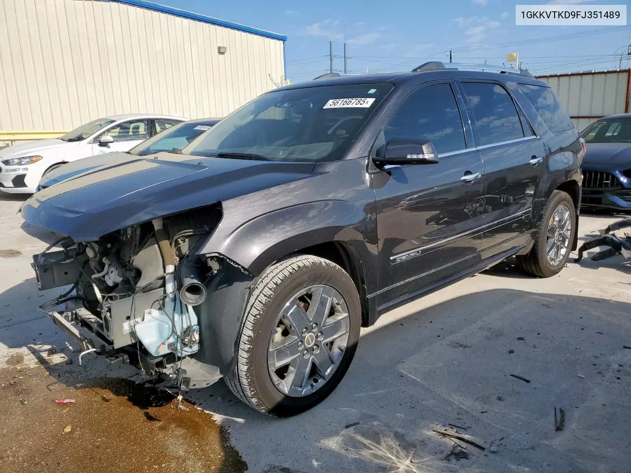 2015 GMC Acadia Denali VIN: 1GKKVTKD9FJ351489 Lot: 56166785