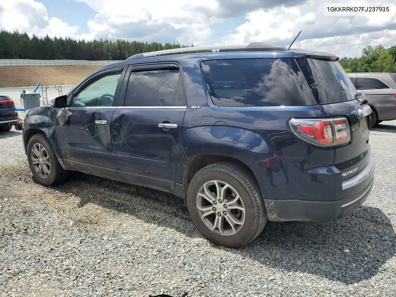 2015 GMC Acadia Slt-1 VIN: 1GKKRRKD7FJ237935 Lot: 57123395