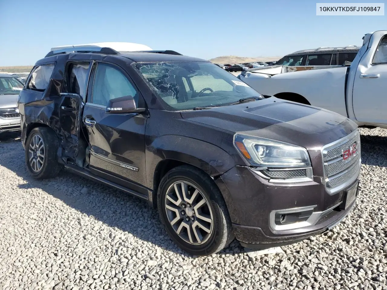2015 GMC Acadia Denali VIN: 1GKKVTKD5FJ109847 Lot: 60693945