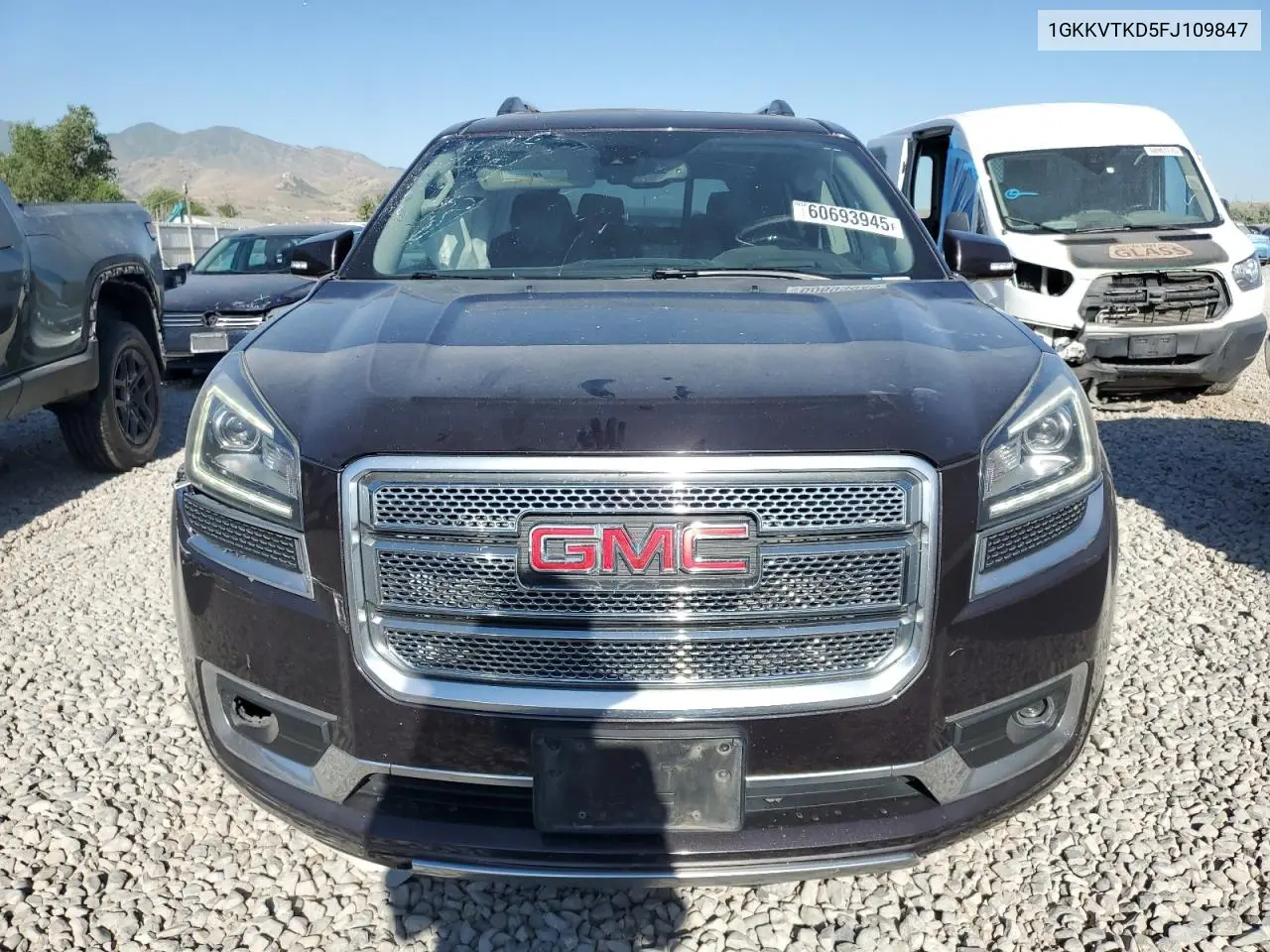 2015 GMC Acadia Denali VIN: 1GKKVTKD5FJ109847 Lot: 60693945