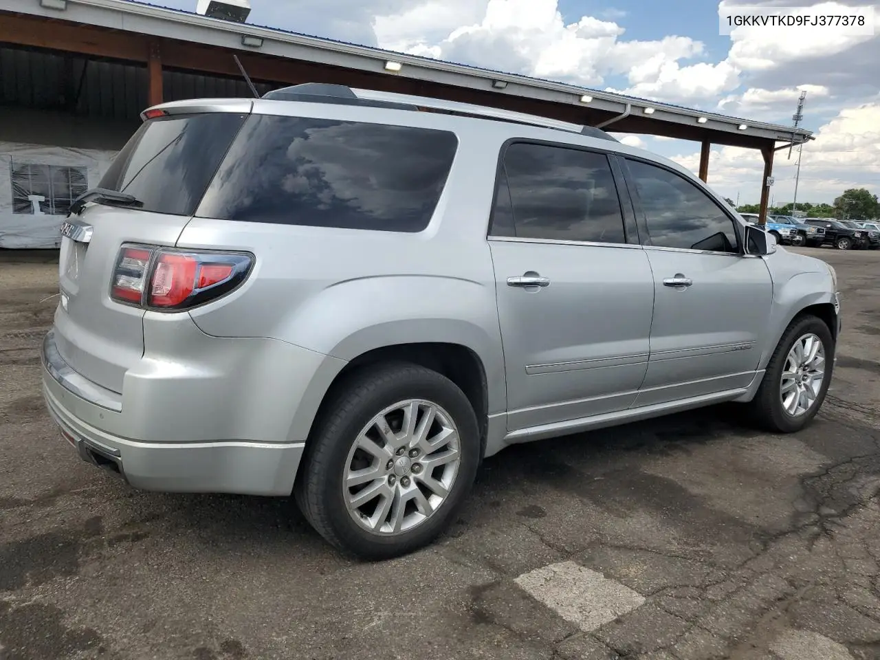 2015 GMC Acadia Denali VIN: 1GKKVTKD9FJ377378 Lot: 62628125