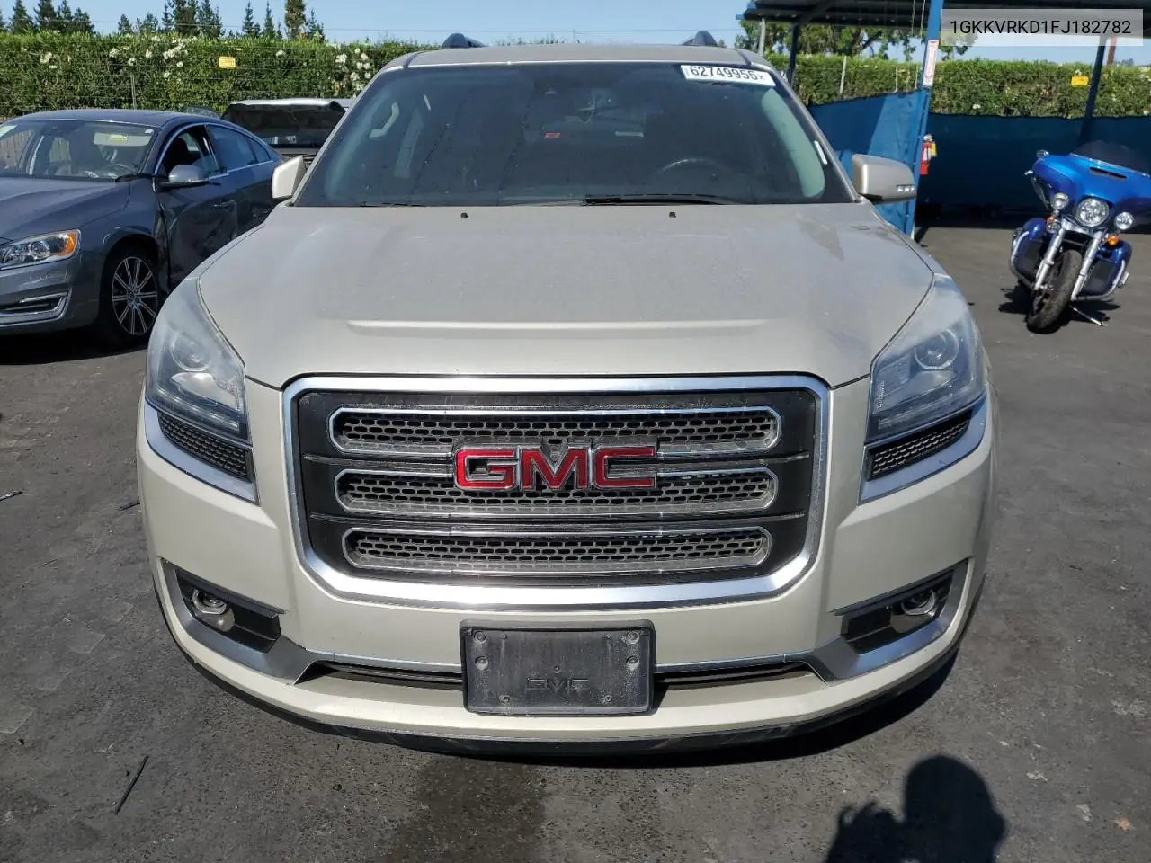 2015 GMC Acadia Slt-1 VIN: 1GKKVRKD1FJ182782 Lot: 62749955