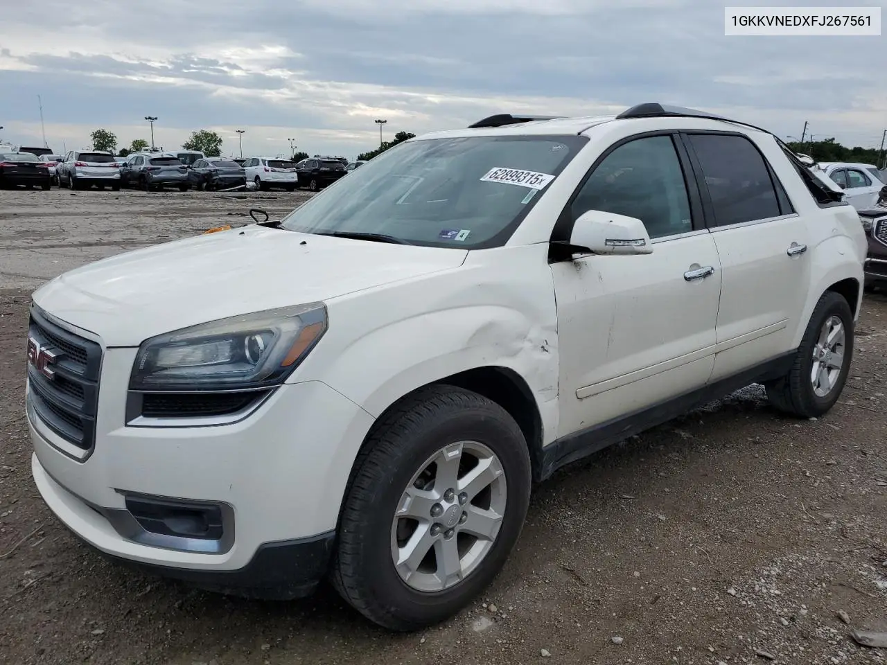 2015 GMC Acadia Sle VIN: 1GKKVNEDXFJ267561 Lot: 62899315