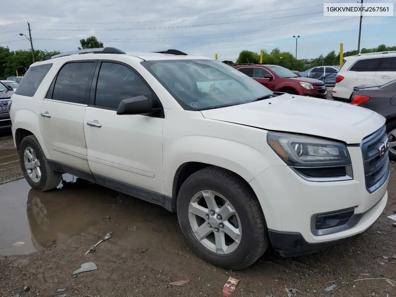 2015 GMC Acadia Sle VIN: 1GKKVNEDXFJ267561 Lot: 62899315