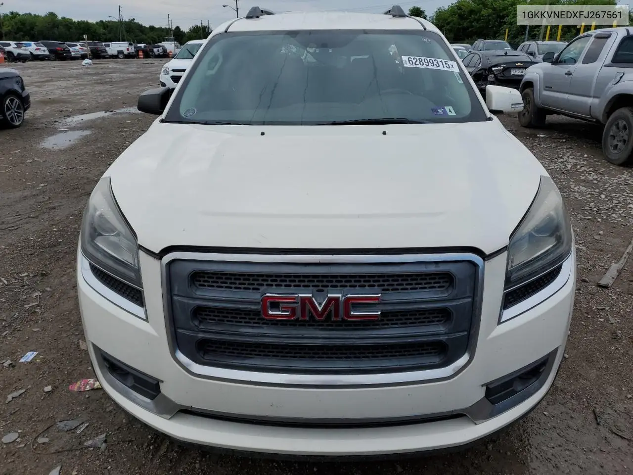 2015 GMC Acadia Sle VIN: 1GKKVNEDXFJ267561 Lot: 62899315