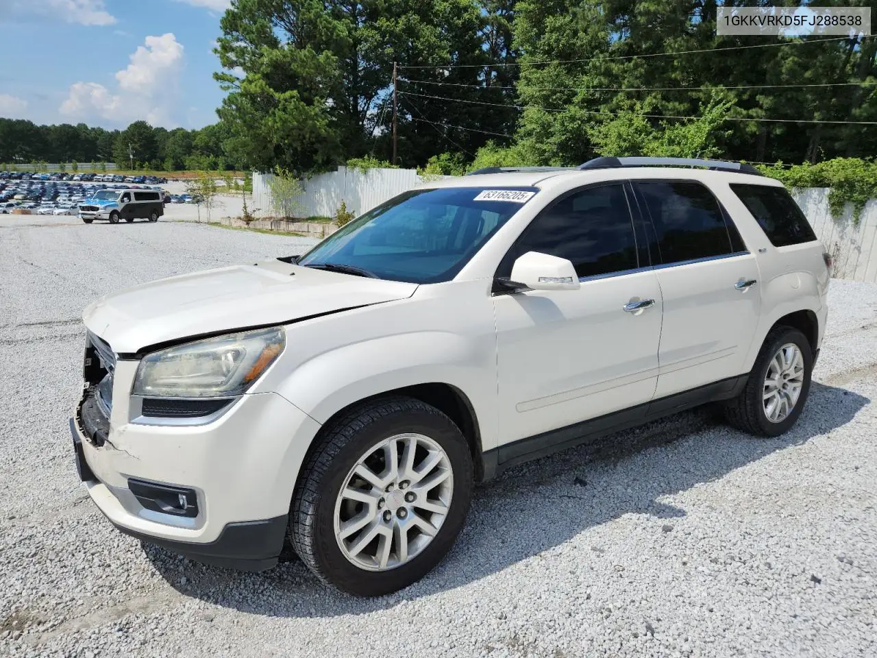 2015 GMC Acadia Slt-1 VIN: 1GKKVRKD5FJ288538 Lot: 63166205