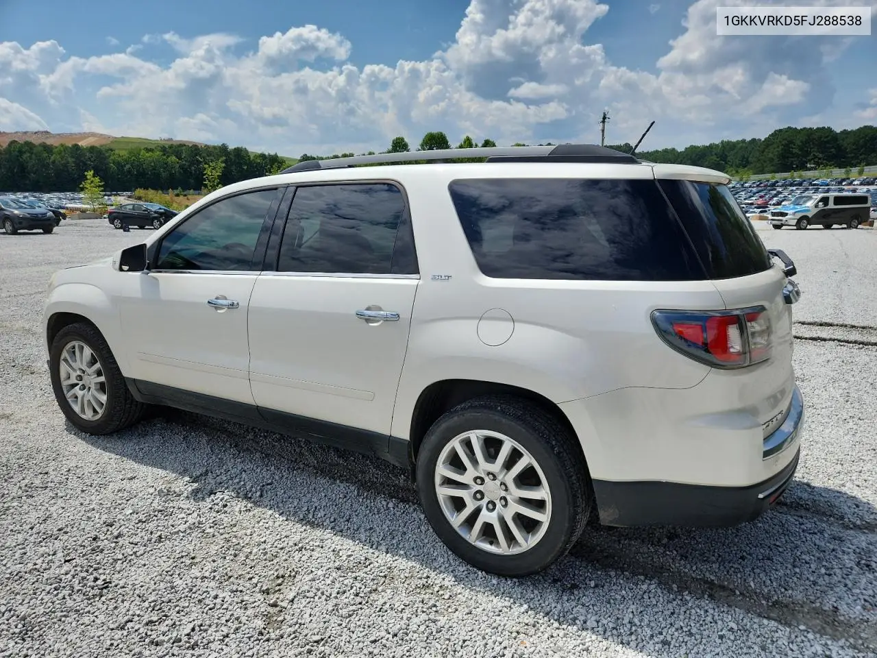 2015 GMC Acadia Slt-1 VIN: 1GKKVRKD5FJ288538 Lot: 63166205