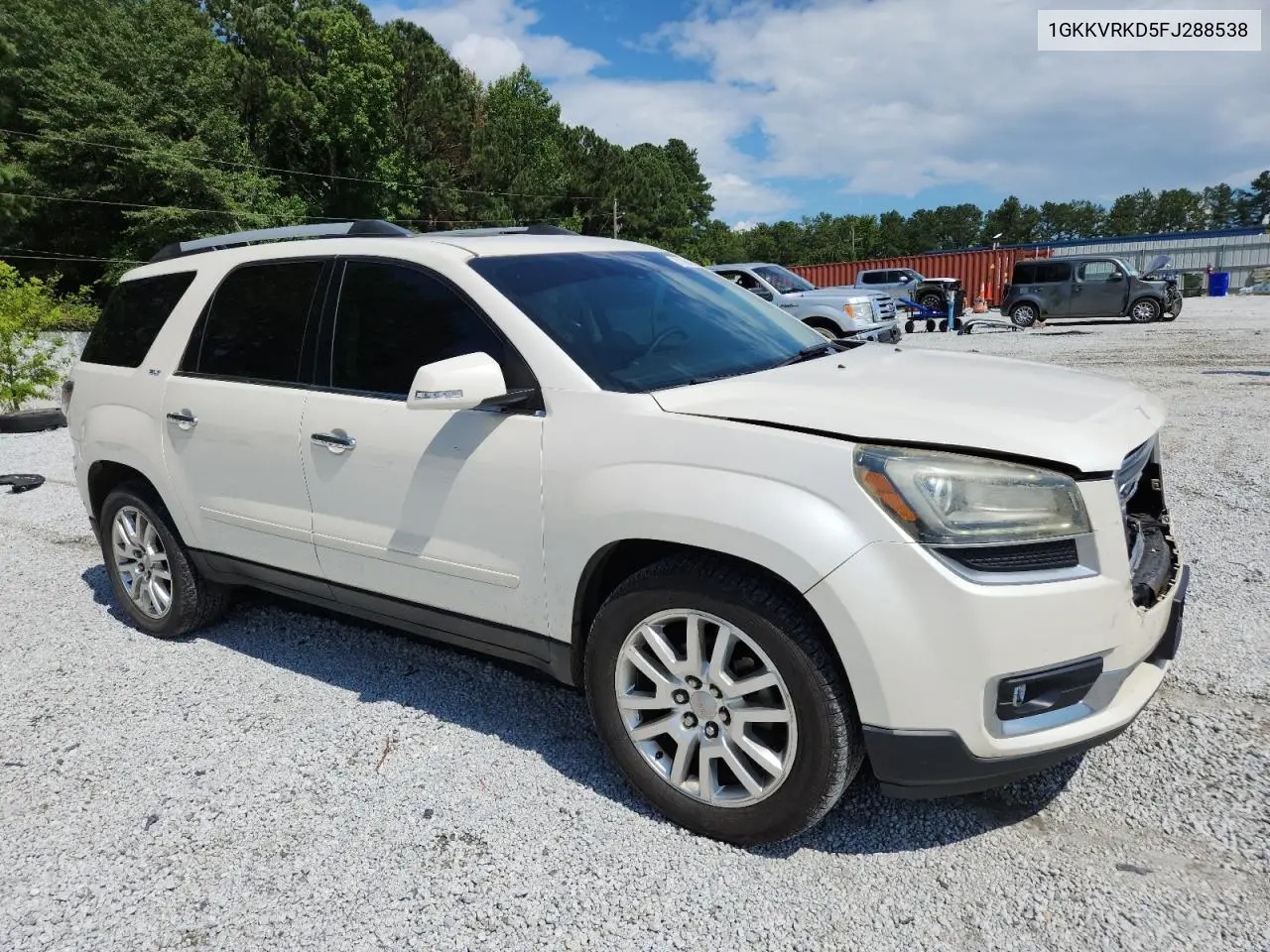 2015 GMC Acadia Slt-1 VIN: 1GKKVRKD5FJ288538 Lot: 63166205