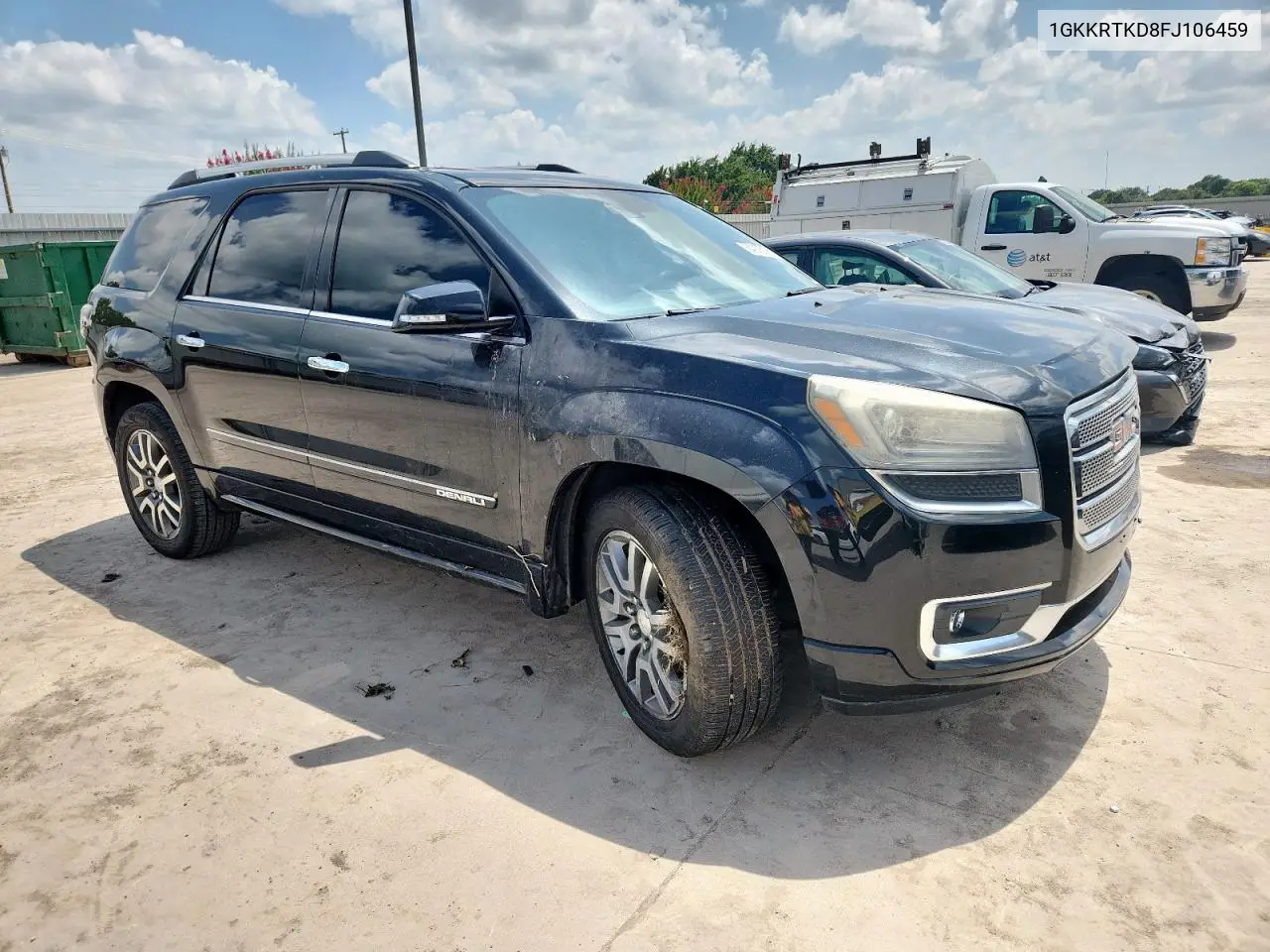2015 GMC Acadia Denali VIN: 1GKKRTKD8FJ106459 Lot: 64975195