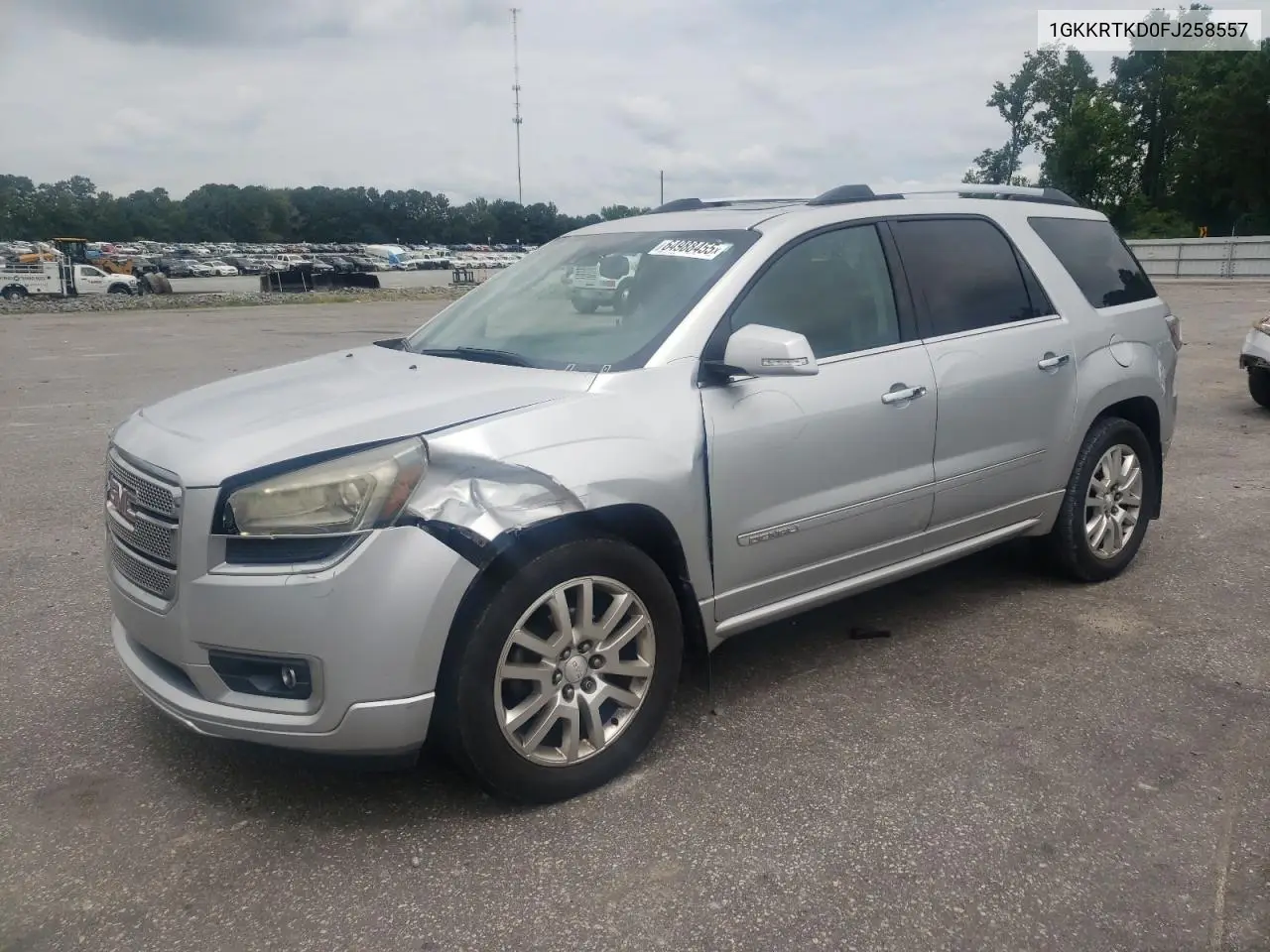 2015 GMC Acadia Denali VIN: 1GKKRTKD0FJ258557 Lot: 64988455