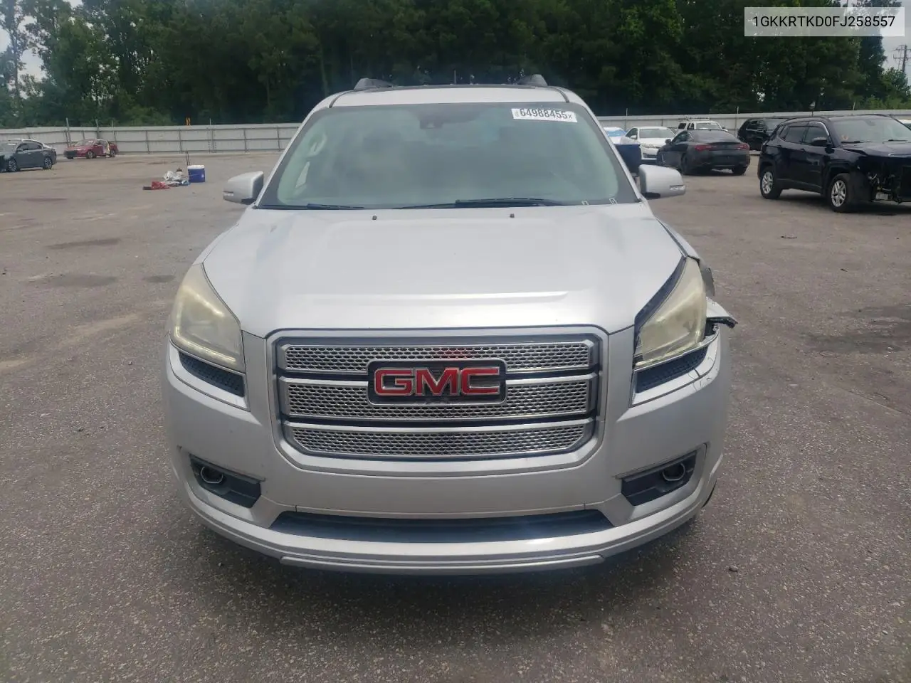 2015 GMC Acadia Denali VIN: 1GKKRTKD0FJ258557 Lot: 64988455
