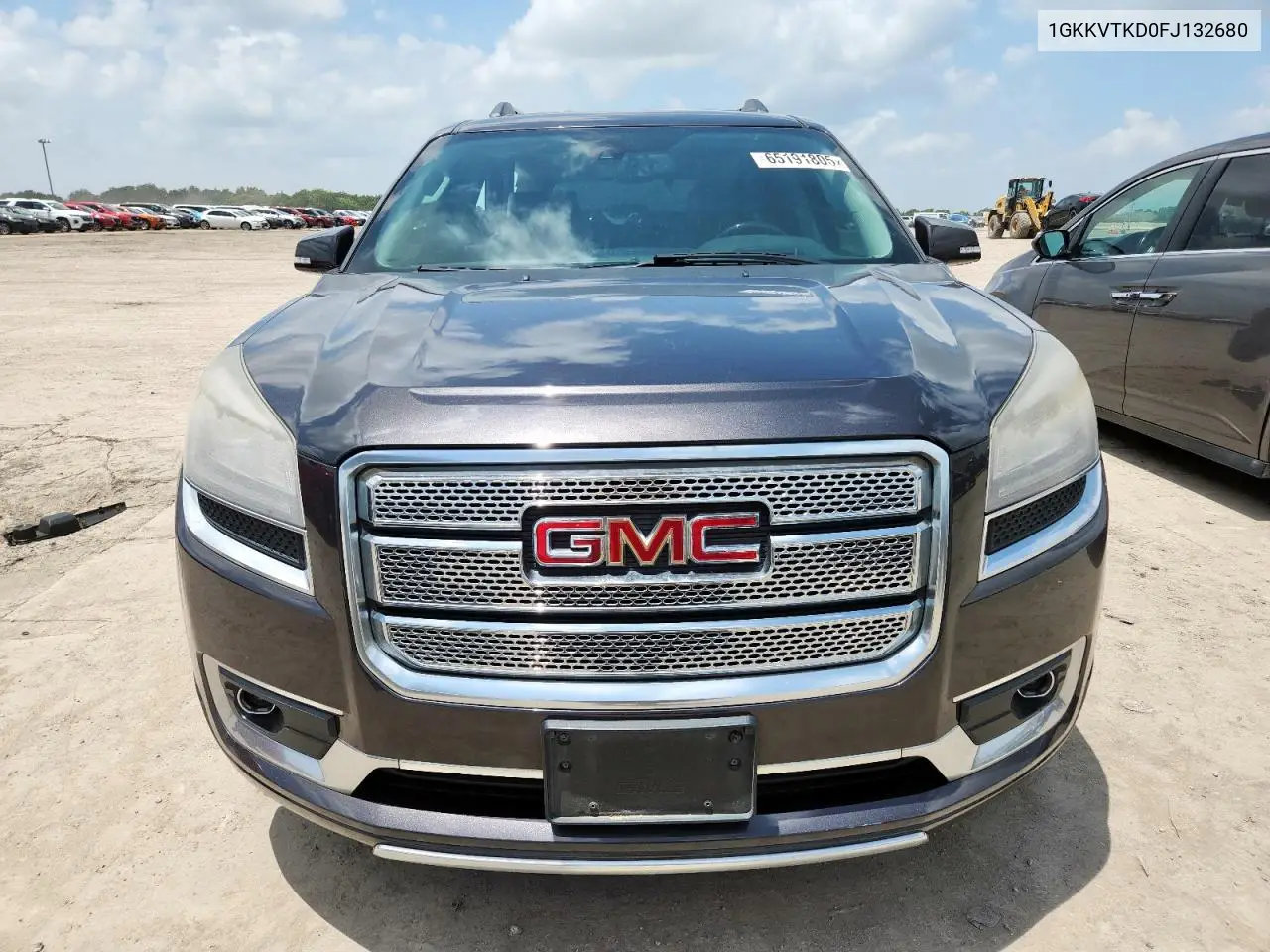 2015 GMC Acadia Denali VIN: 1GKKVTKD0FJ132680 Lot: 65191805