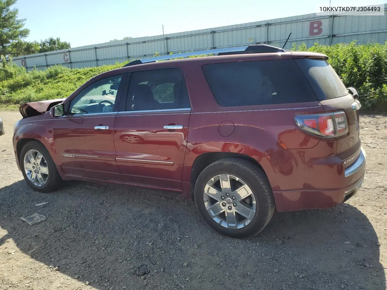 2015 GMC Acadia Denali VIN: 1GKKVTKD7FJ304493 Lot: 65742915