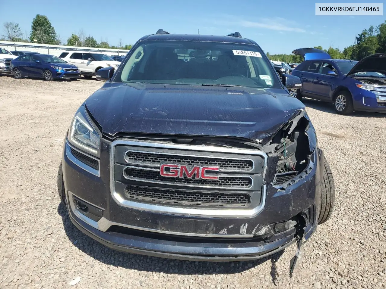 2015 GMC Acadia Slt-1 VIN: 1GKKVRKD6FJ148465 Lot: 65801415