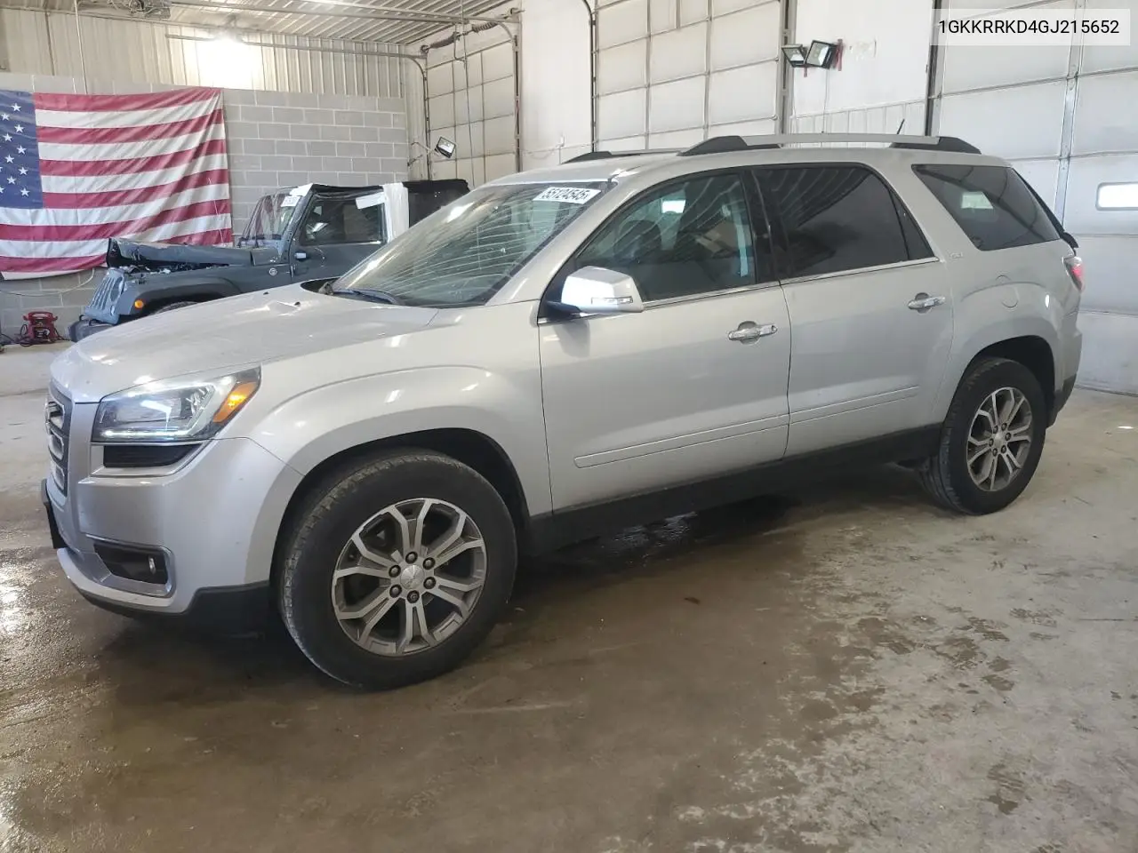 2016 GMC Acadia Slt-1 VIN: 1GKKRRKD4GJ215652 Lot: 55124545