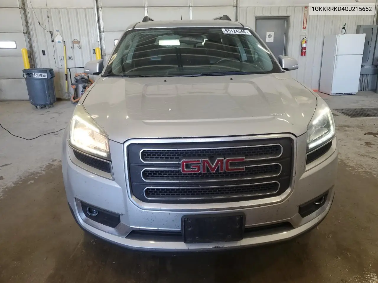 2016 GMC Acadia Slt-1 VIN: 1GKKRRKD4GJ215652 Lot: 55124545