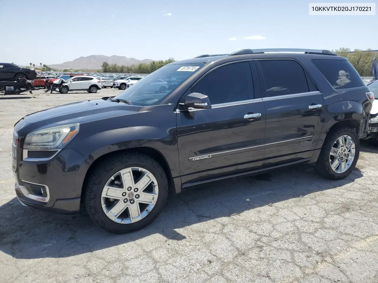 2016 GMC Acadia Denali VIN: 1GKKVTKD2GJ170221 Lot: 56759755