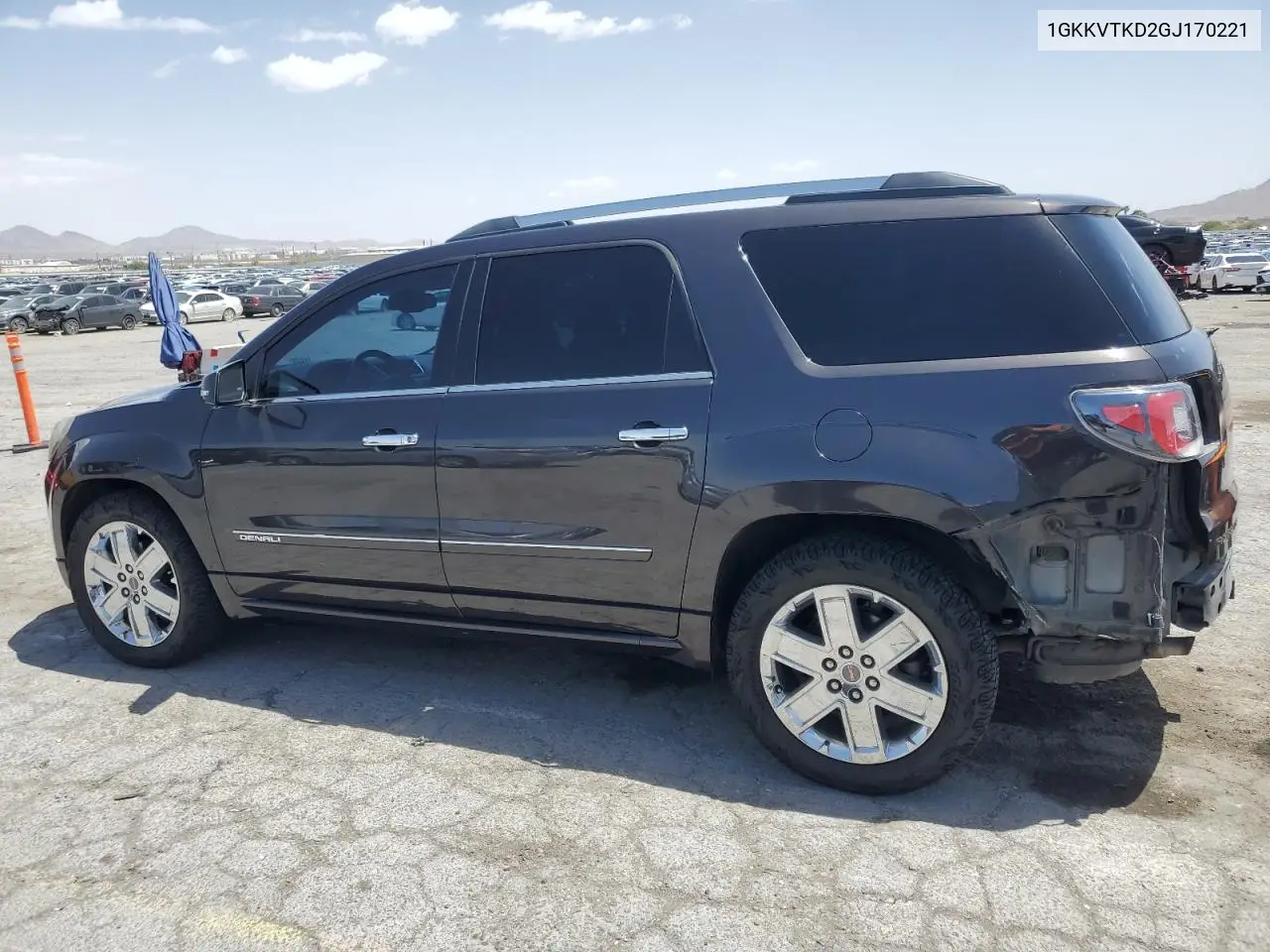 2016 GMC Acadia Denali VIN: 1GKKVTKD2GJ170221 Lot: 56759755