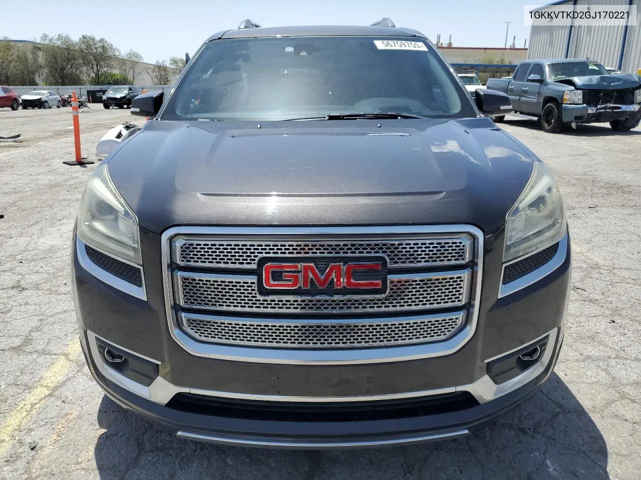 2016 GMC Acadia Denali VIN: 1GKKVTKD2GJ170221 Lot: 56759755