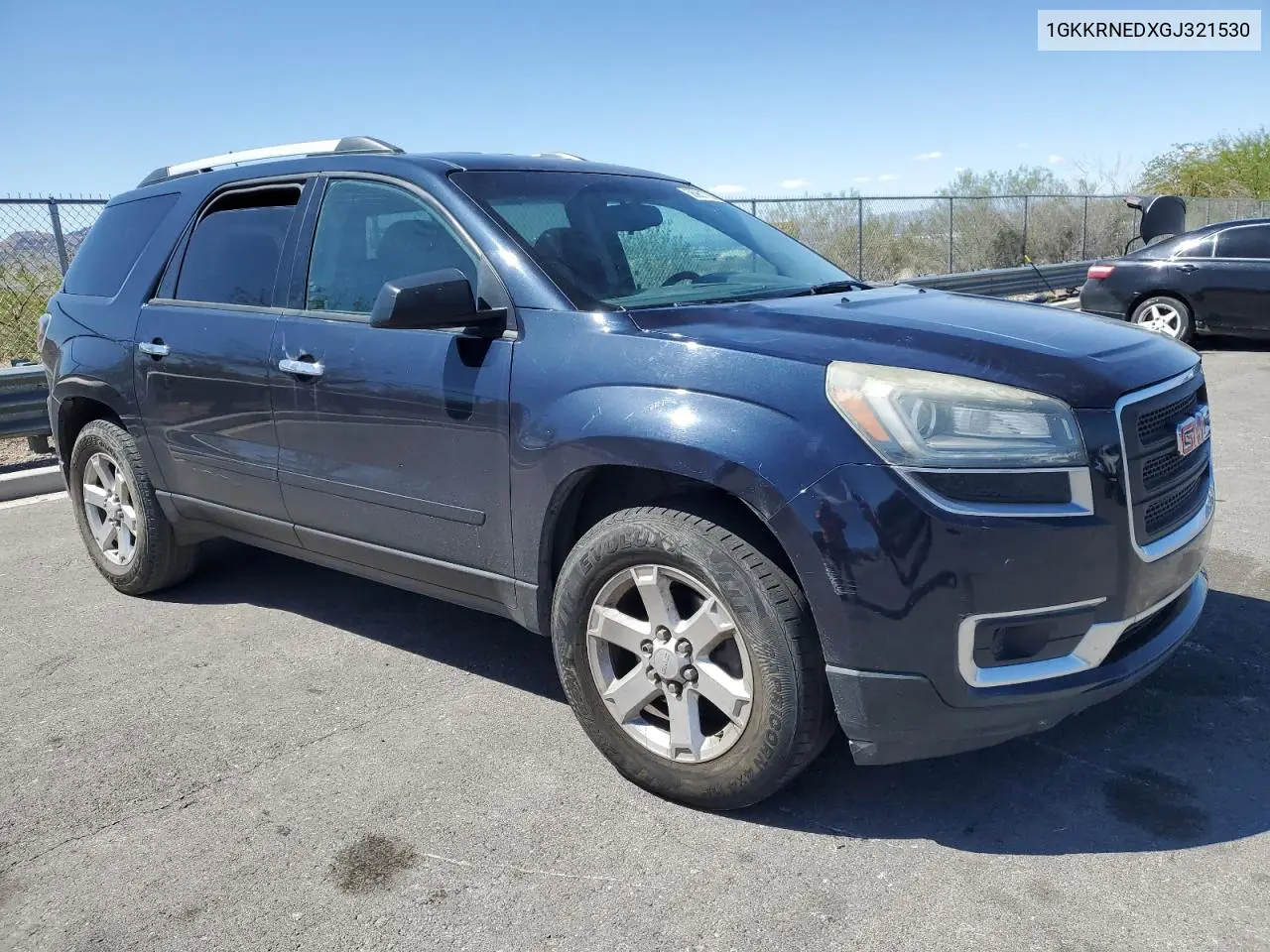 2016 GMC Acadia Sle VIN: 1GKKRNEDXGJ321530 Lot: 56961705