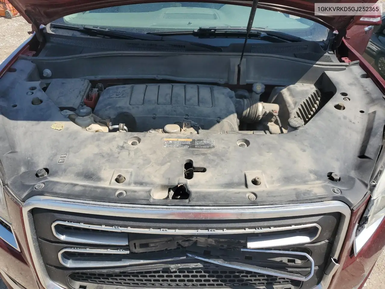 2016 GMC Acadia Slt-1 VIN: 1GKKVRKD5GJ252365 Lot: 61961055