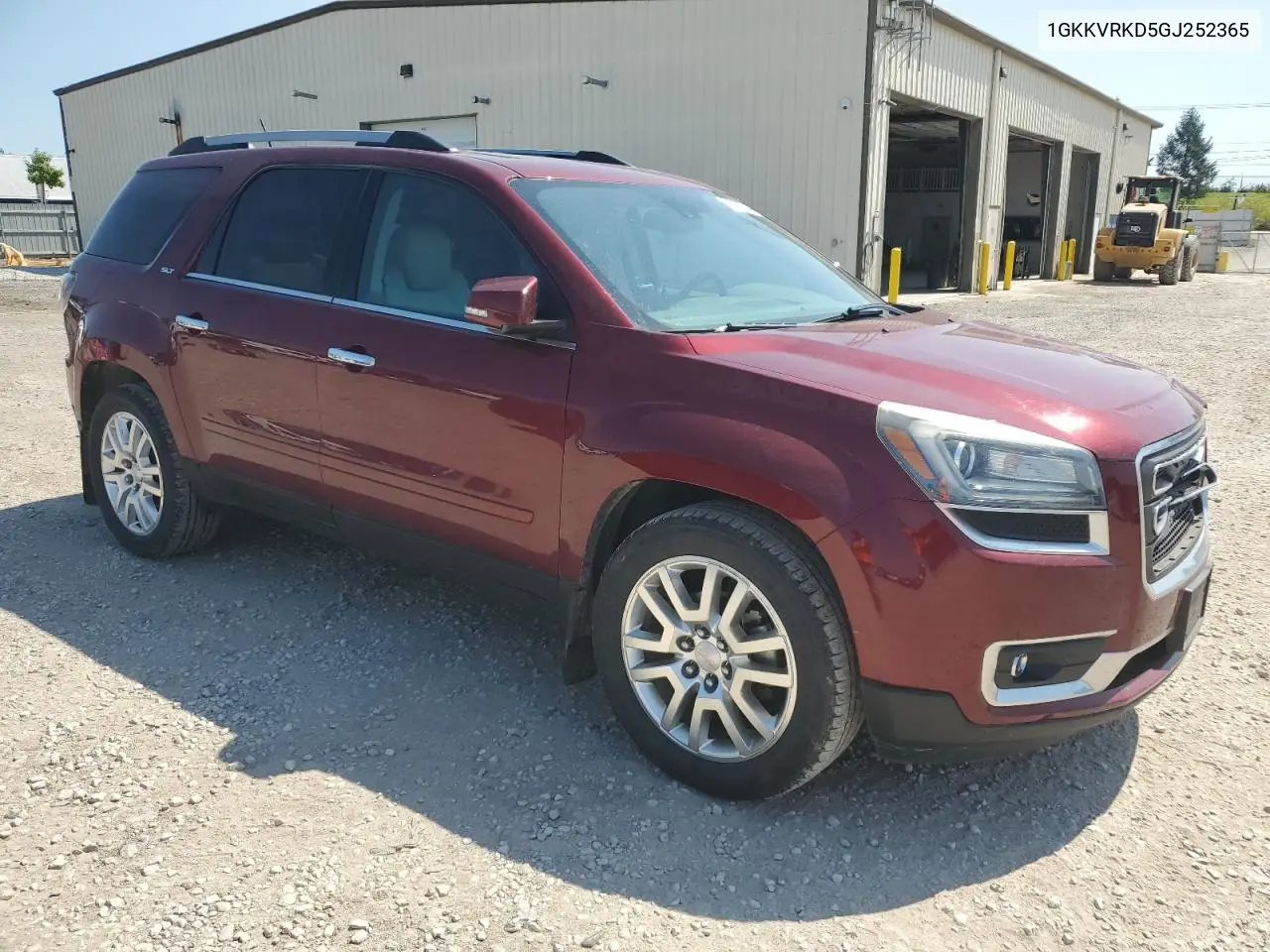 2016 GMC Acadia Slt-1 VIN: 1GKKVRKD5GJ252365 Lot: 61961055
