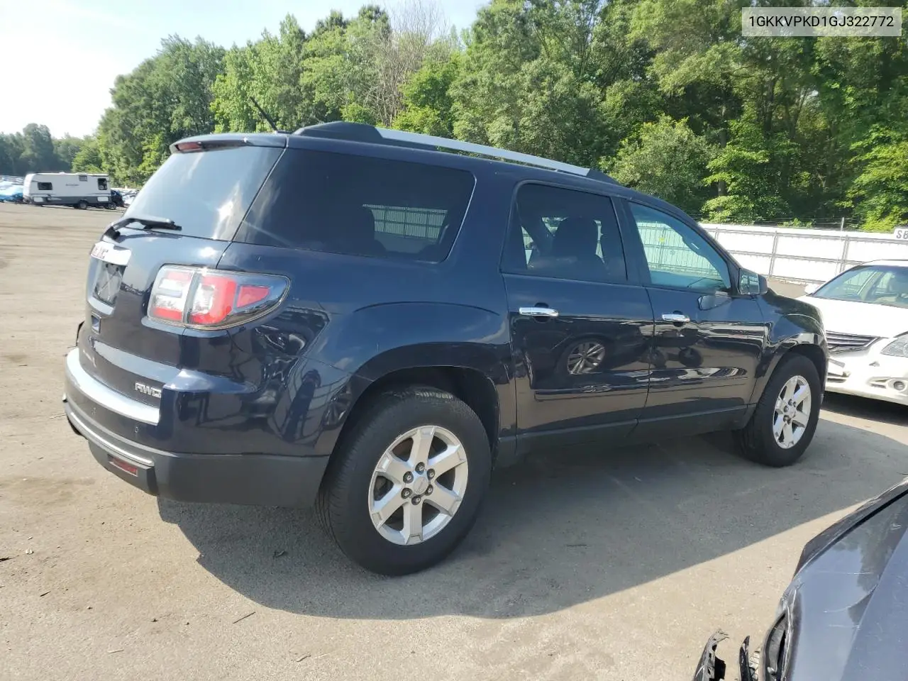 2016 GMC Acadia Sle VIN: 1GKKVPKD1GJ322772 Lot: 63033835