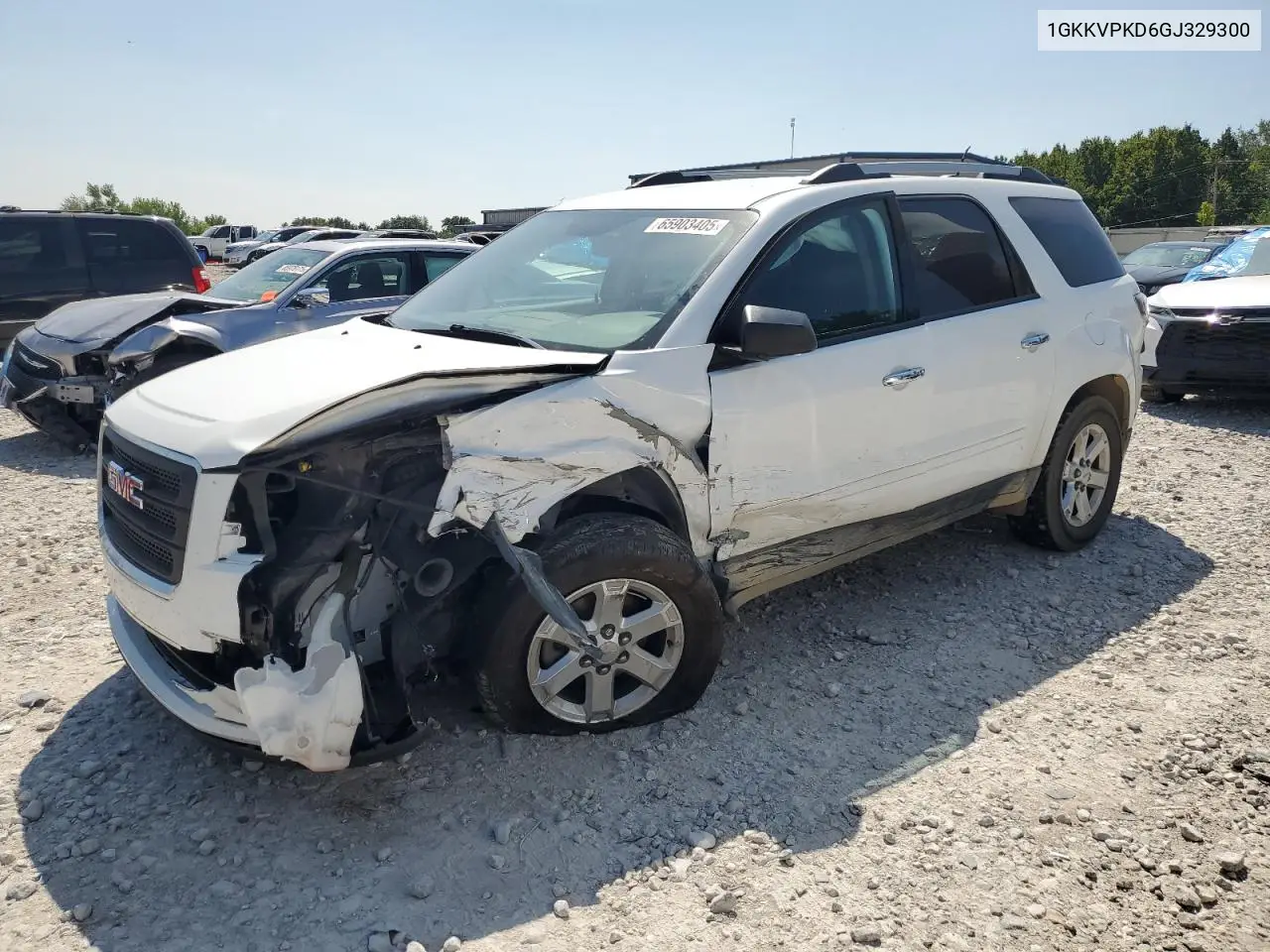 2016 GMC Acadia Sle VIN: 1GKKVPKD6GJ329300 Lot: 65903405