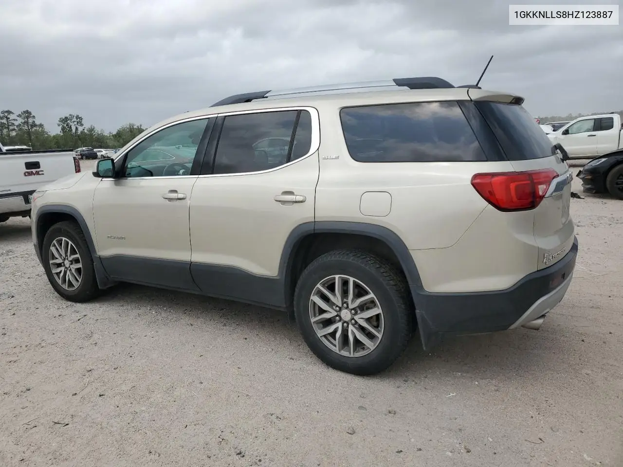 2017 GMC Acadia Sle VIN: 1GKKNLLS8HZ123887 Lot: 50756595