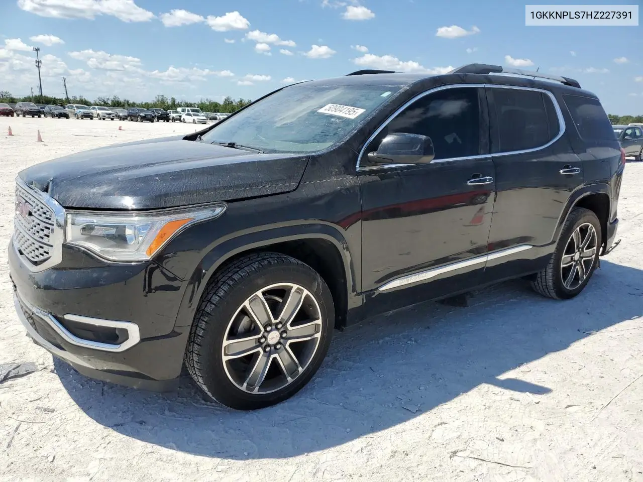 2017 GMC Acadia Denali VIN: 1GKKNPLS7HZ227391 Lot: 50904195