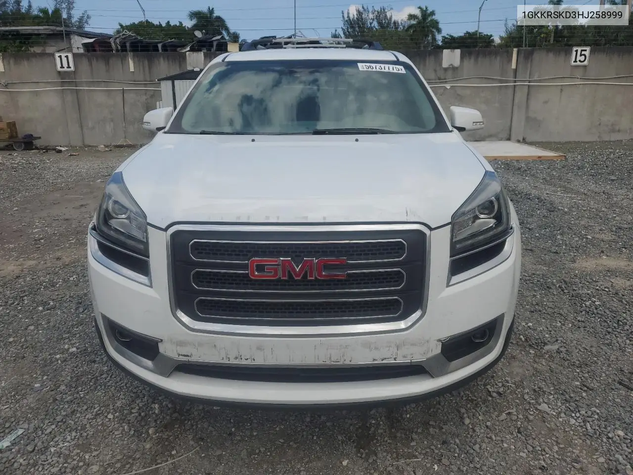 2017 GMC Acadia Limited Slt-2 VIN: 1GKKRSKD3HJ258999 Lot: 56737775