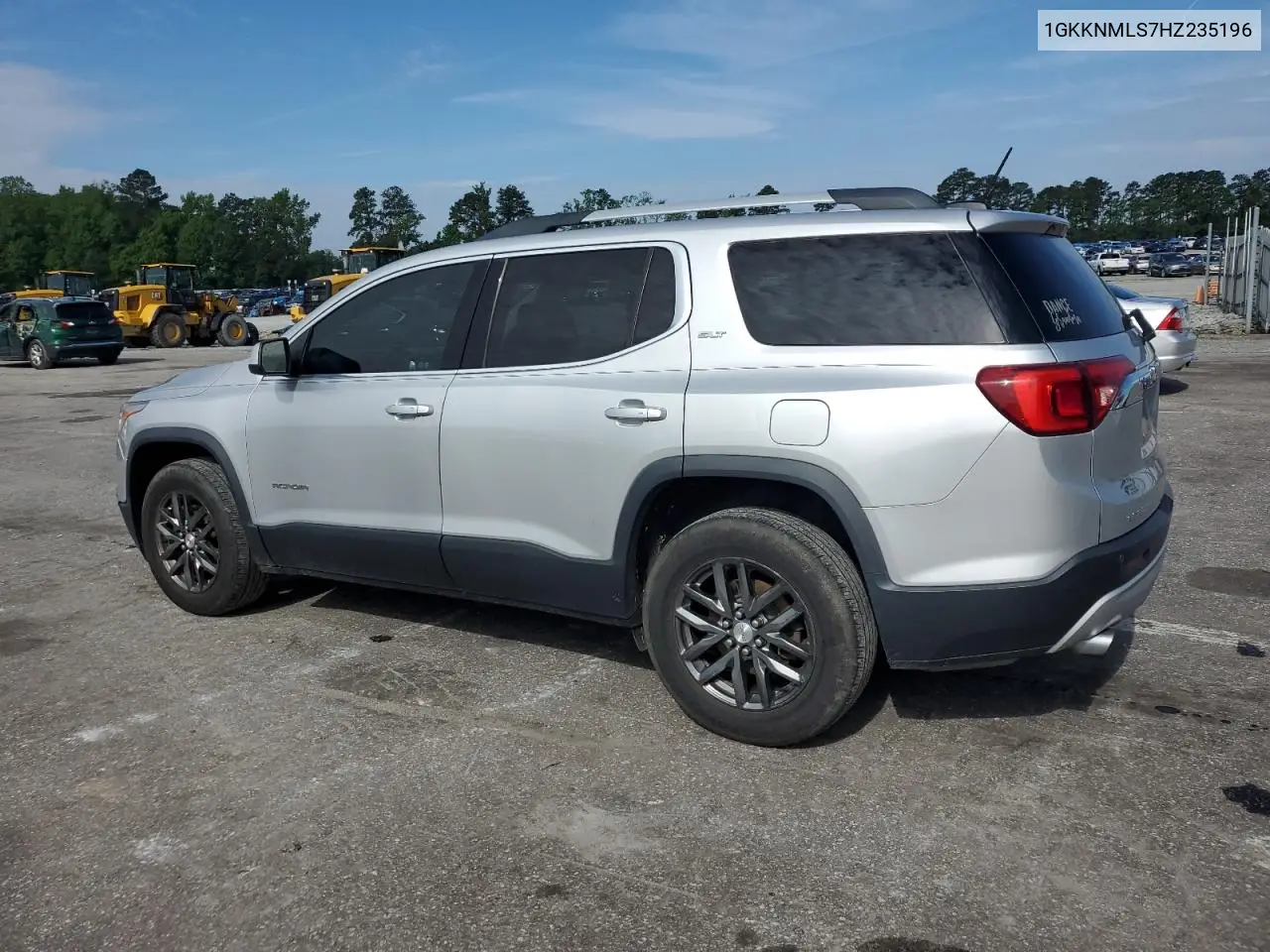 2017 GMC Acadia Slt-1 VIN: 1GKKNMLS7HZ235196 Lot: 56839755