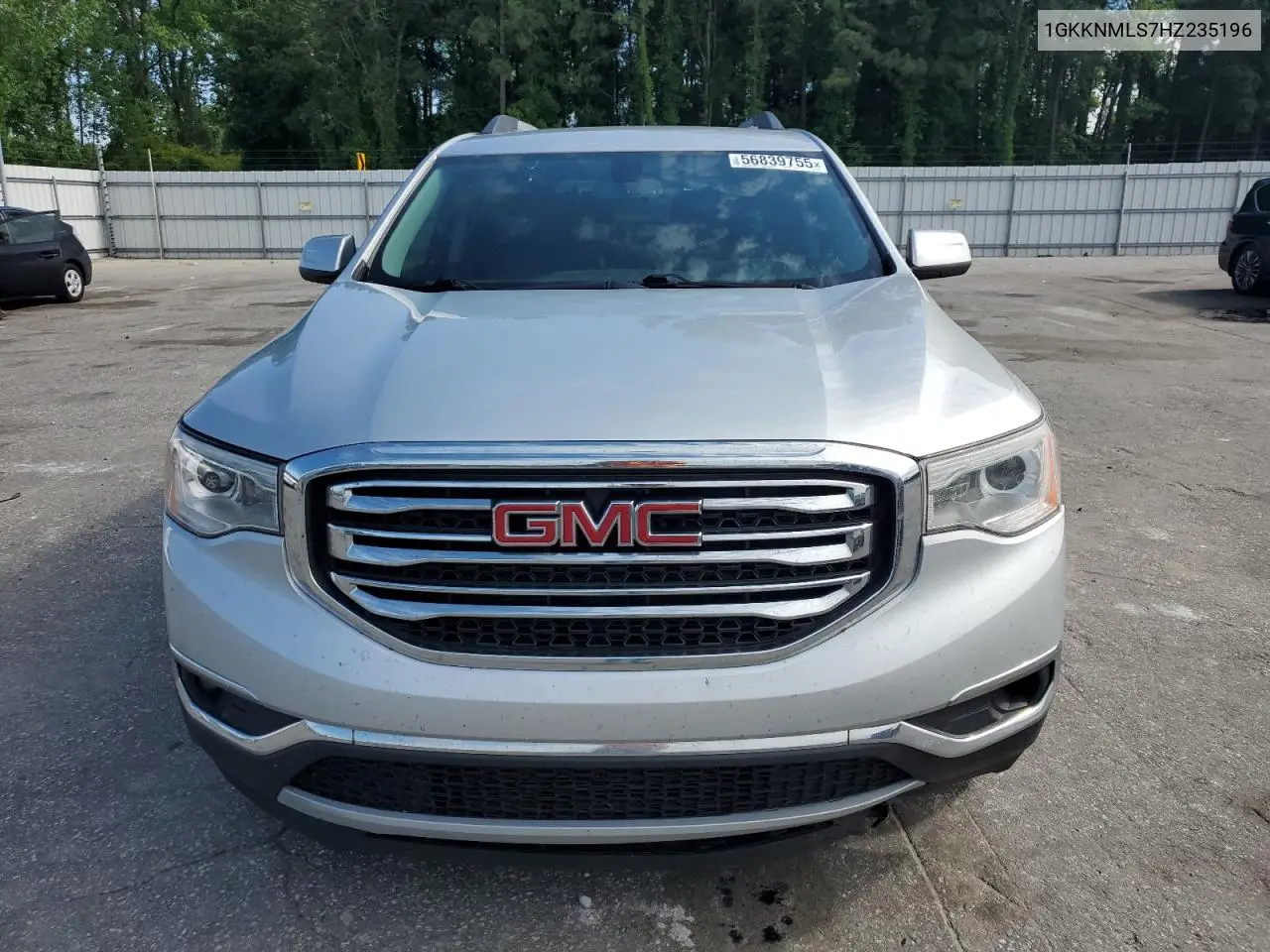 2017 GMC Acadia Slt-1 VIN: 1GKKNMLS7HZ235196 Lot: 56839755