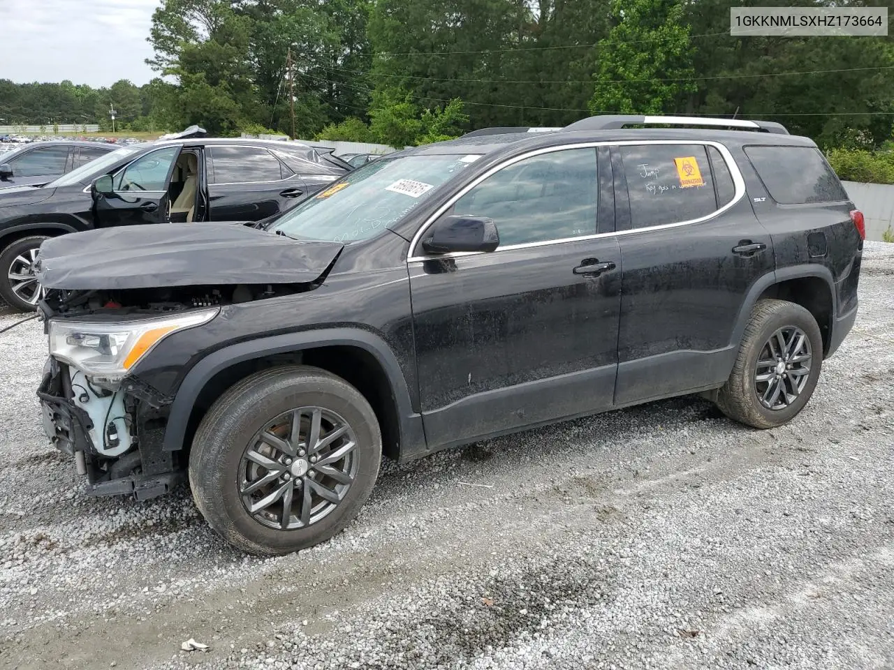 2017 GMC Acadia Slt-1 VIN: 1GKKNMLSXHZ173664 Lot: 56906615