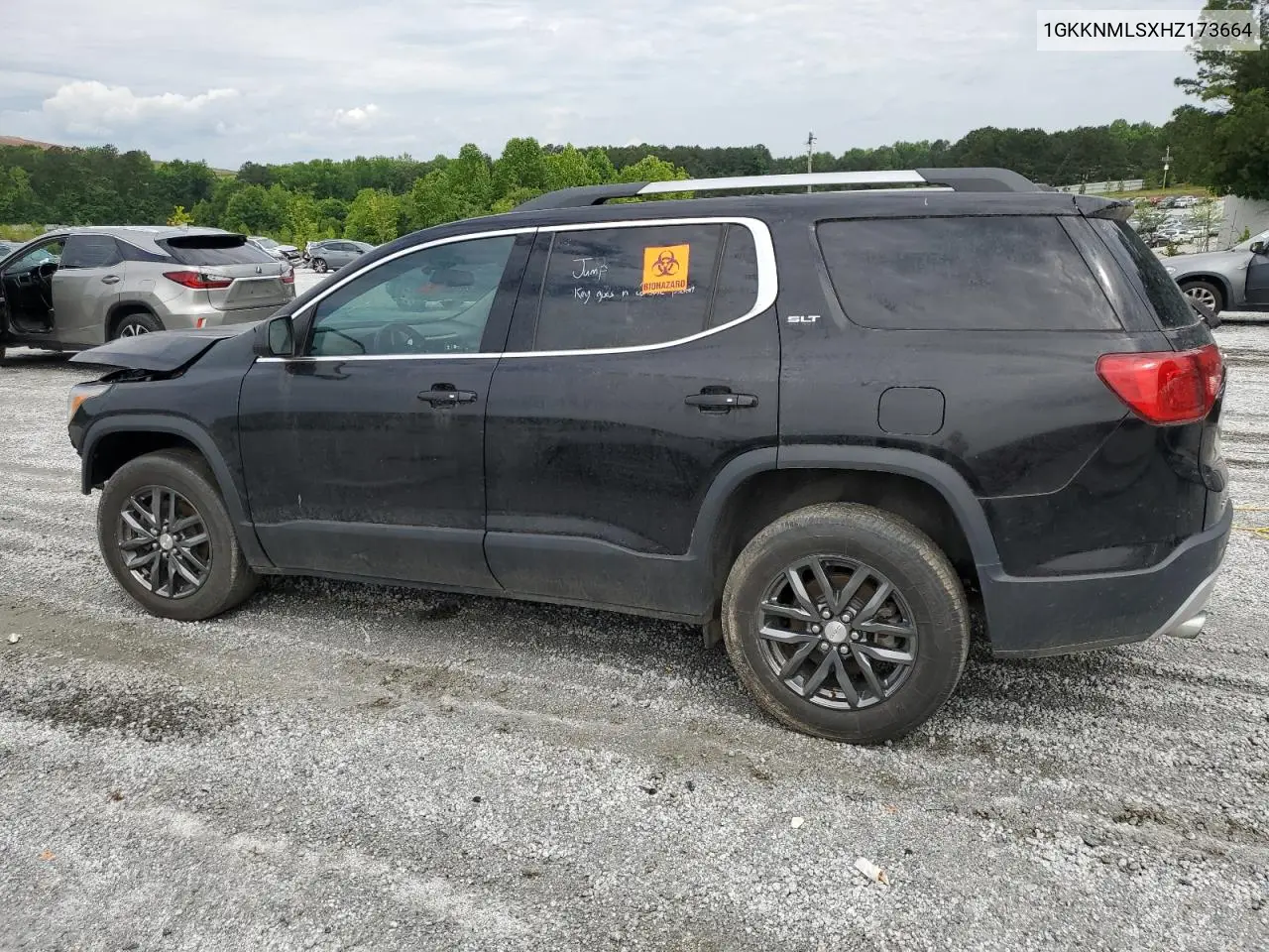 2017 GMC Acadia Slt-1 VIN: 1GKKNMLSXHZ173664 Lot: 56906615
