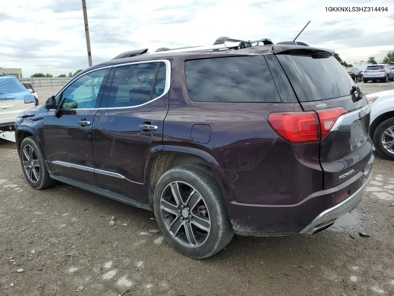 2017 GMC Acadia Denali VIN: 1GKKNXLS3HZ314494 Lot: 62614435