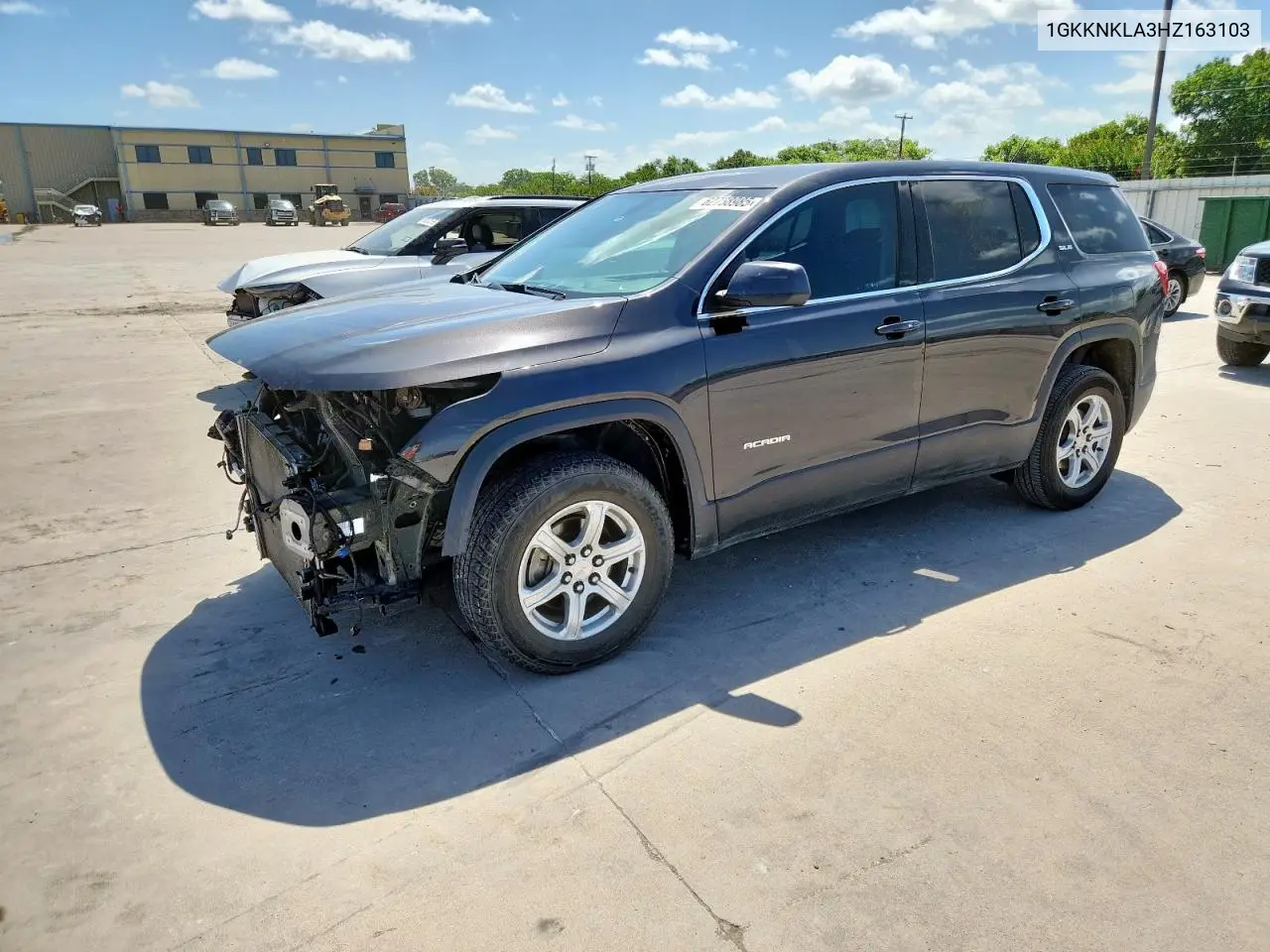 2017 GMC Acadia Sle VIN: 1GKKNKLA3HZ163103 Lot: 62738985