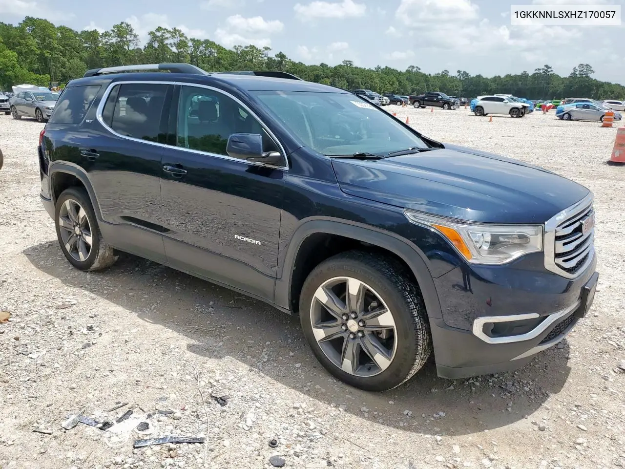 2017 GMC Acadia Slt-2 VIN: 1GKKNNLSXHZ170057 Lot: 63021425