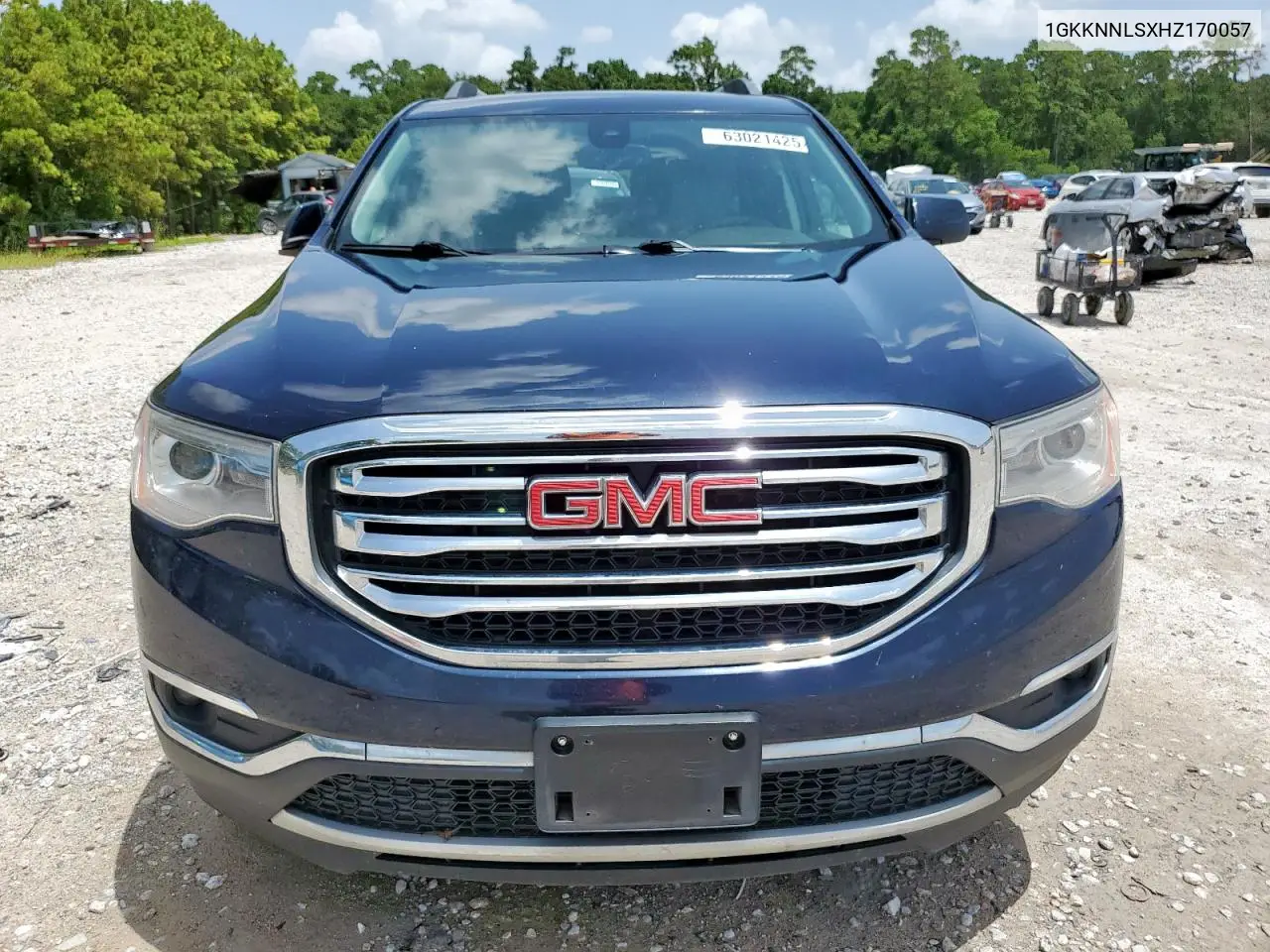 2017 GMC Acadia Slt-2 VIN: 1GKKNNLSXHZ170057 Lot: 63021425