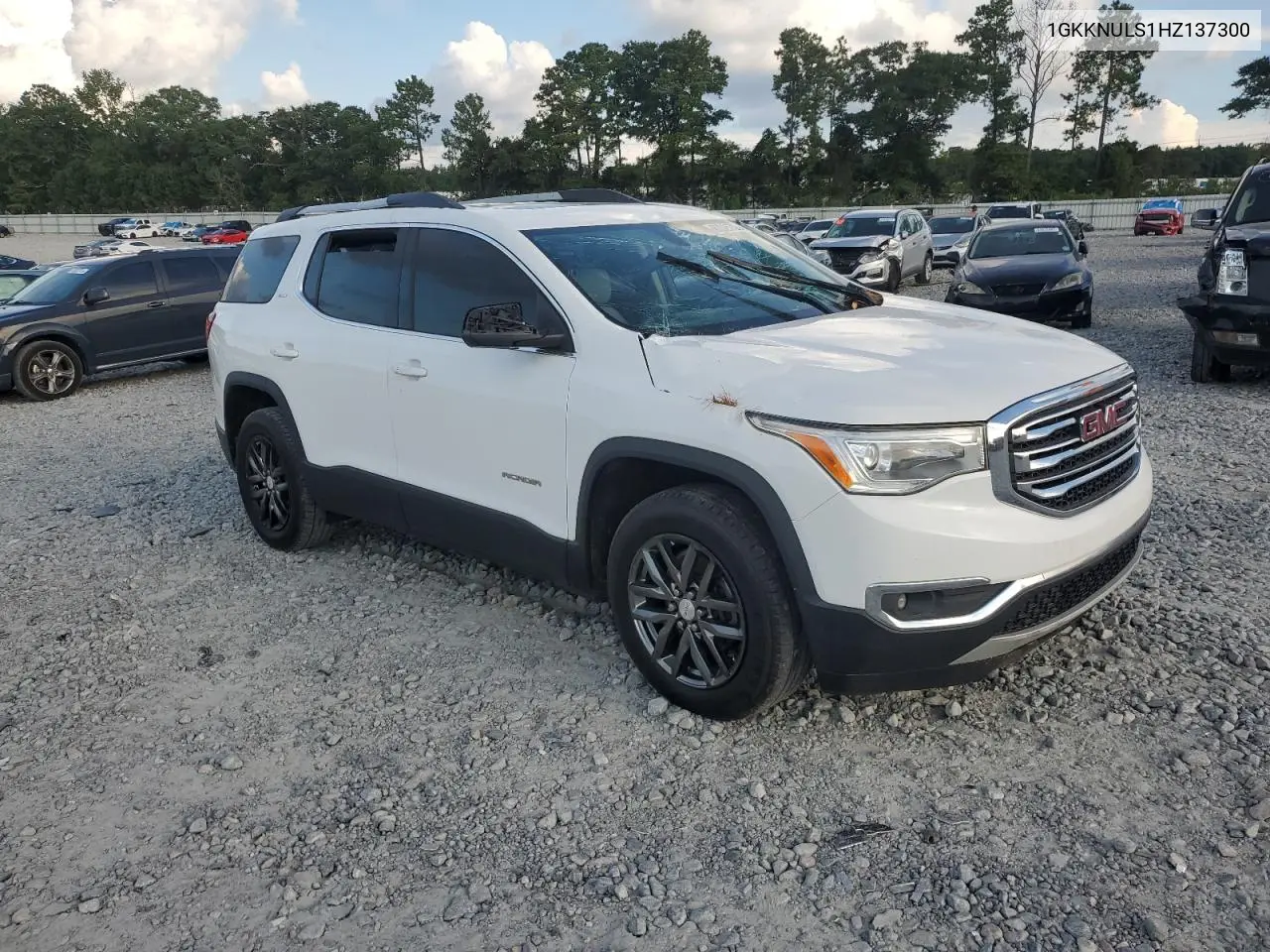 2017 GMC Acadia Slt-1 VIN: 1GKKNULS1HZ137300 Lot: 63025705
