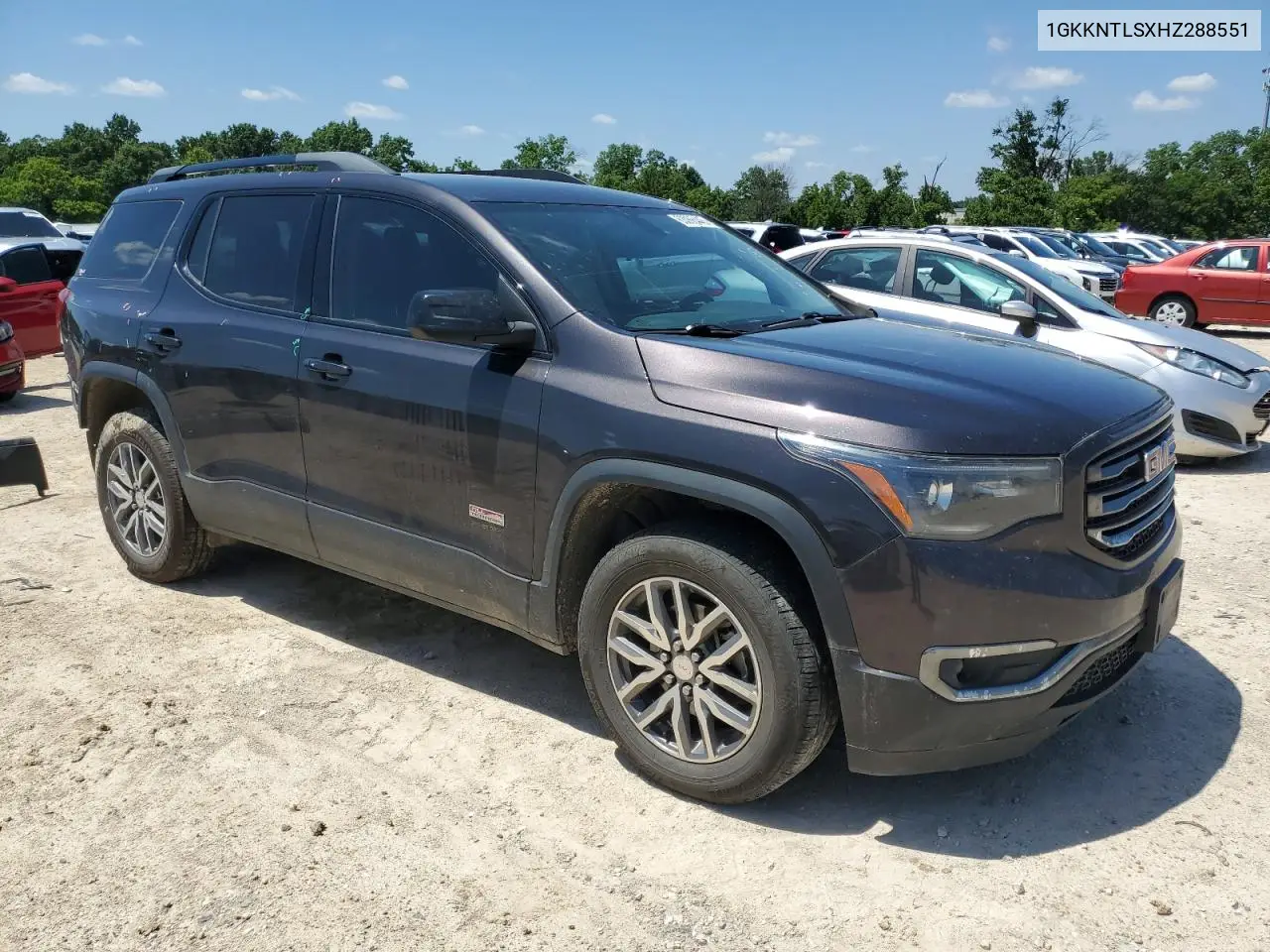 2017 GMC Acadia All Terrain VIN: 1GKKNTLSXHZ288551 Lot: 63066445