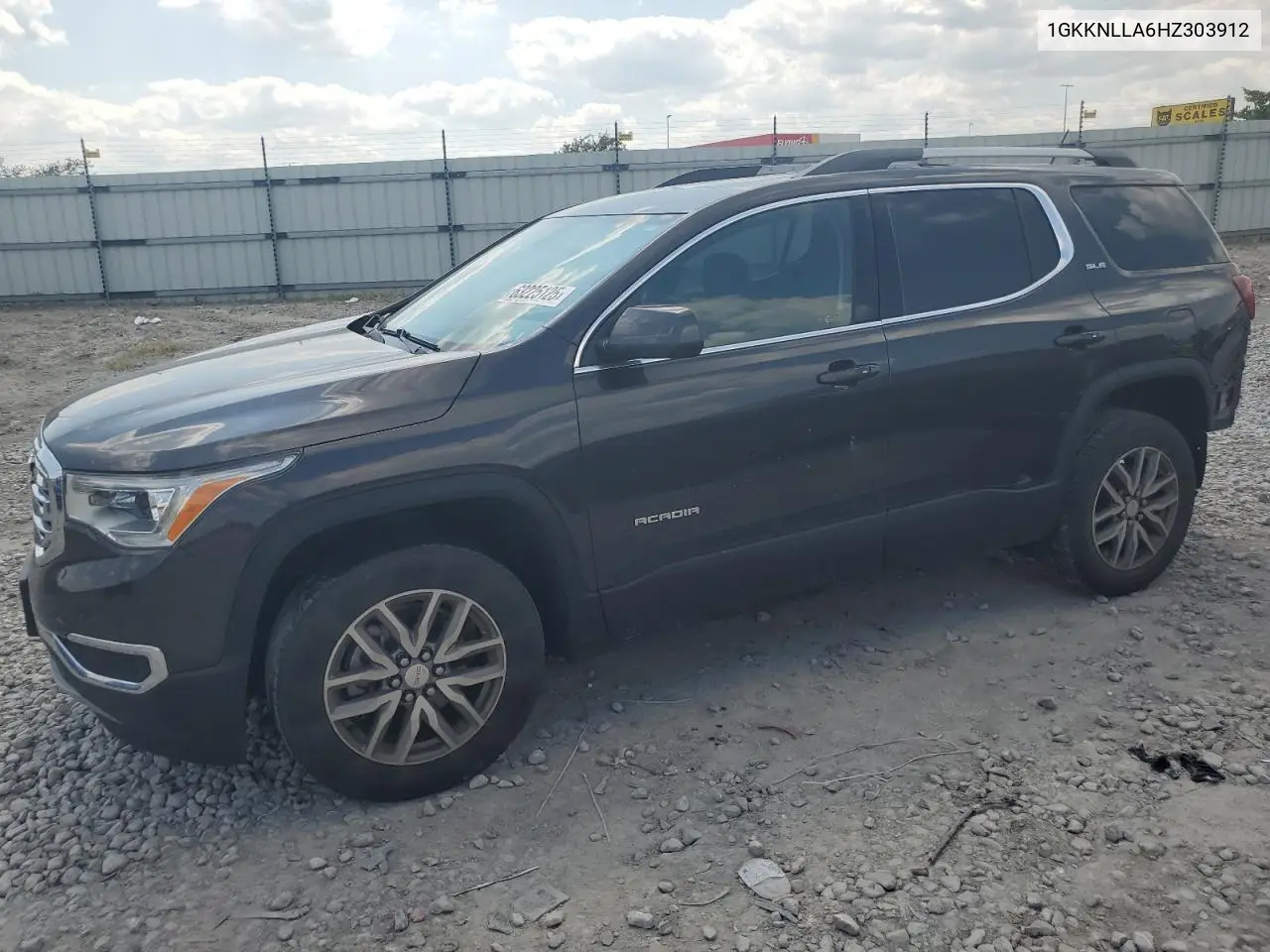 2017 GMC Acadia Sle VIN: 1GKKNLLA6HZ303912 Lot: 63225125