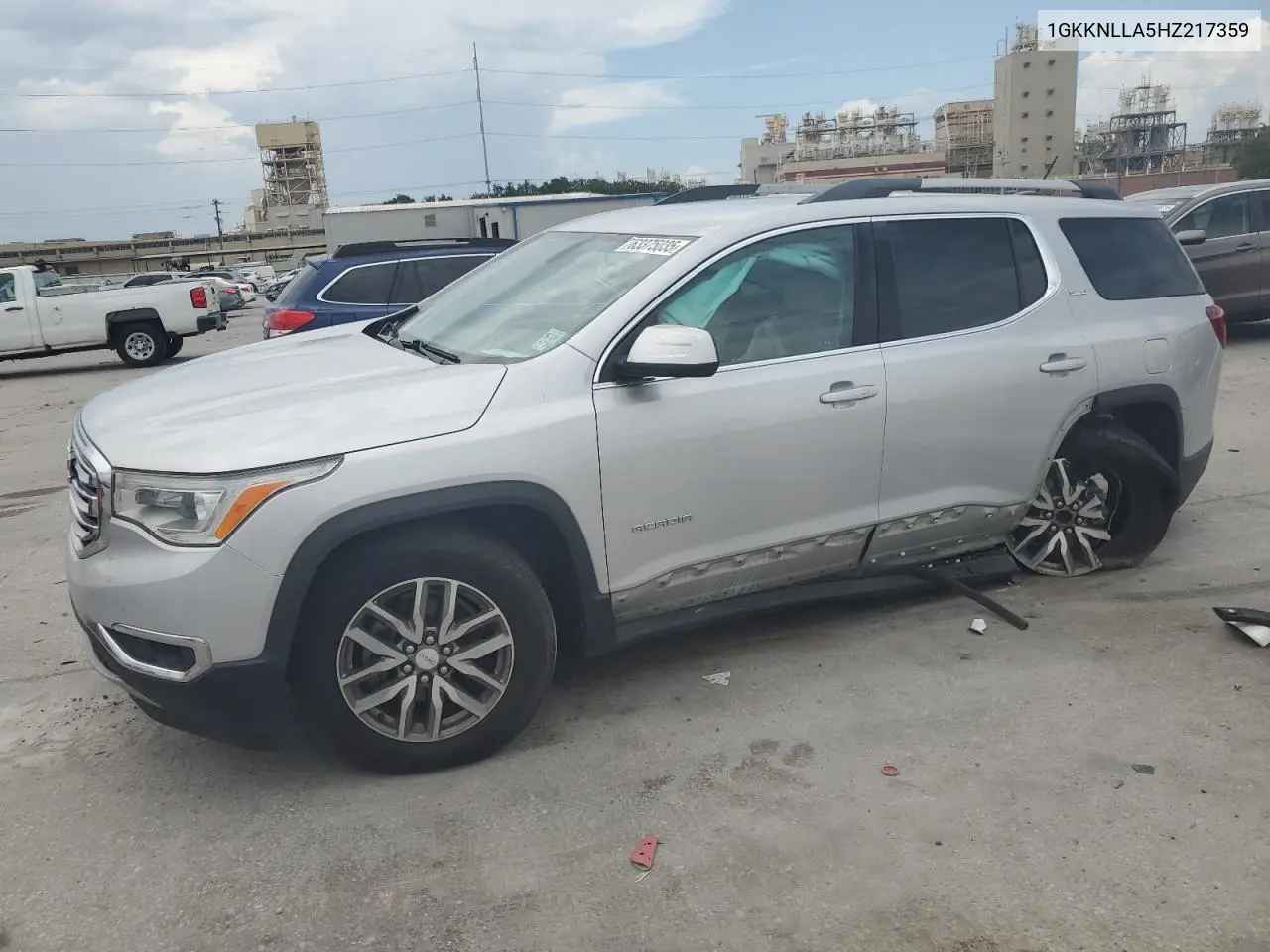2017 GMC Acadia Sle VIN: 1GKKNLLA5HZ217359 Lot: 63375035