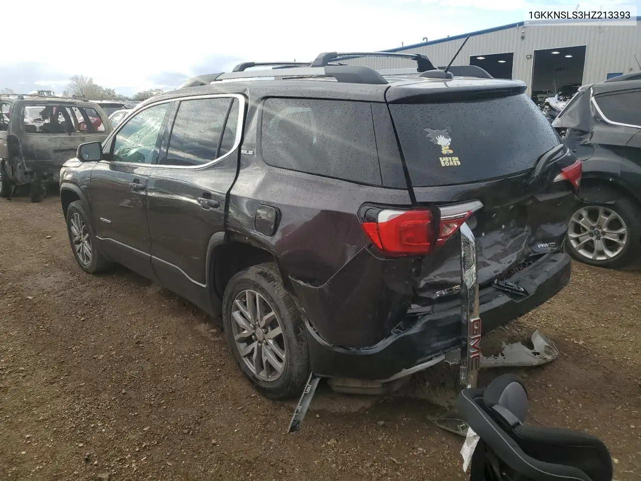2017 GMC Acadia Sle VIN: 1GKKNSLS3HZ213393 Lot: 75511084
