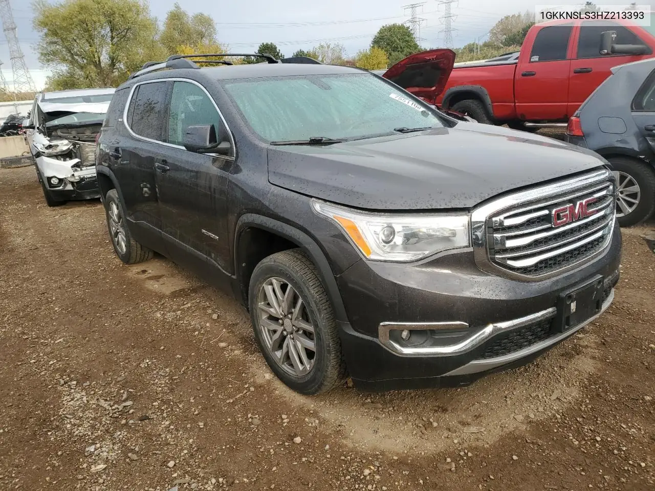 2017 GMC Acadia Sle VIN: 1GKKNSLS3HZ213393 Lot: 75511084