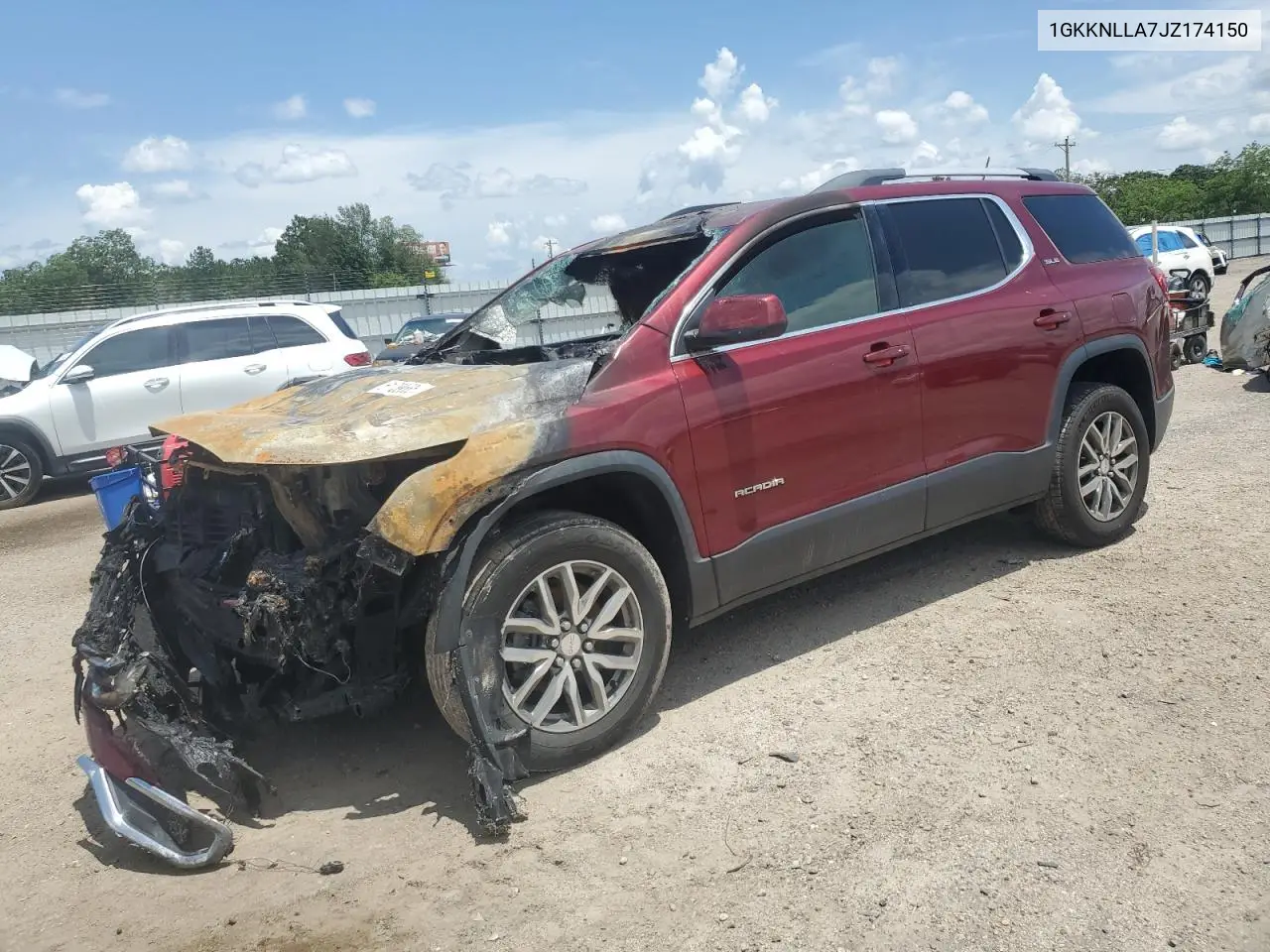2018 GMC Acadia Sle VIN: 1GKKNLLA7JZ174150 Lot: 61739585