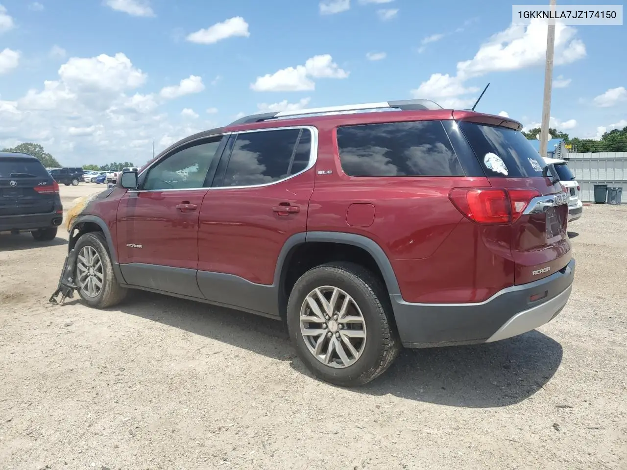 2018 GMC Acadia Sle VIN: 1GKKNLLA7JZ174150 Lot: 61739585