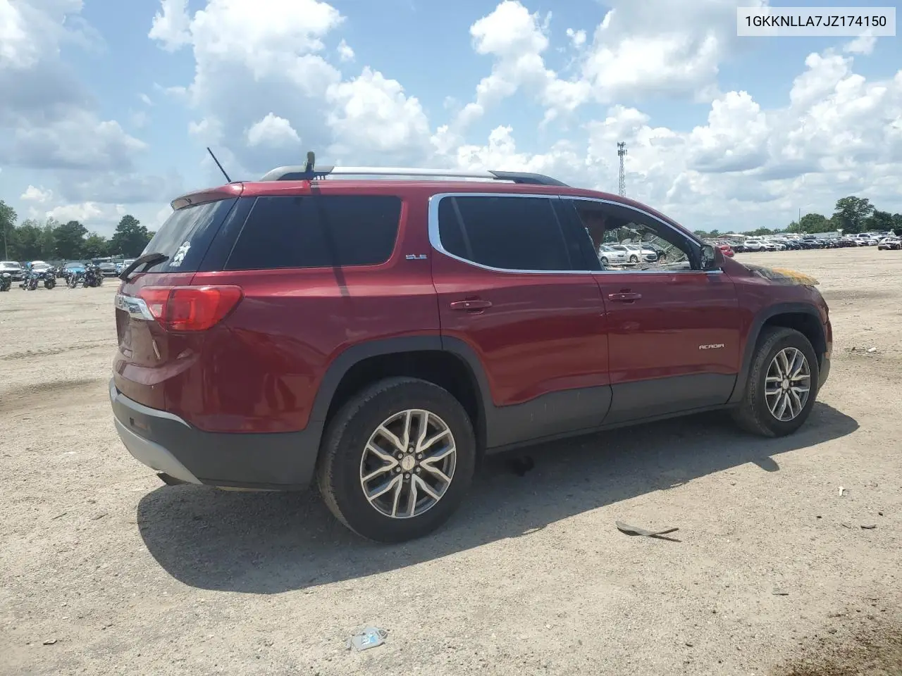 2018 GMC Acadia Sle VIN: 1GKKNLLA7JZ174150 Lot: 61739585