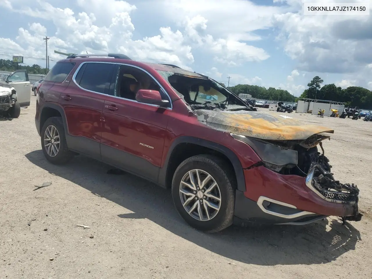2018 GMC Acadia Sle VIN: 1GKKNLLA7JZ174150 Lot: 61739585